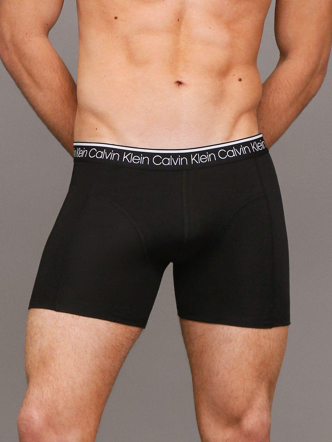 Pack 3 Bóxers Reconsidered Brief Negro Calvin Klein-1