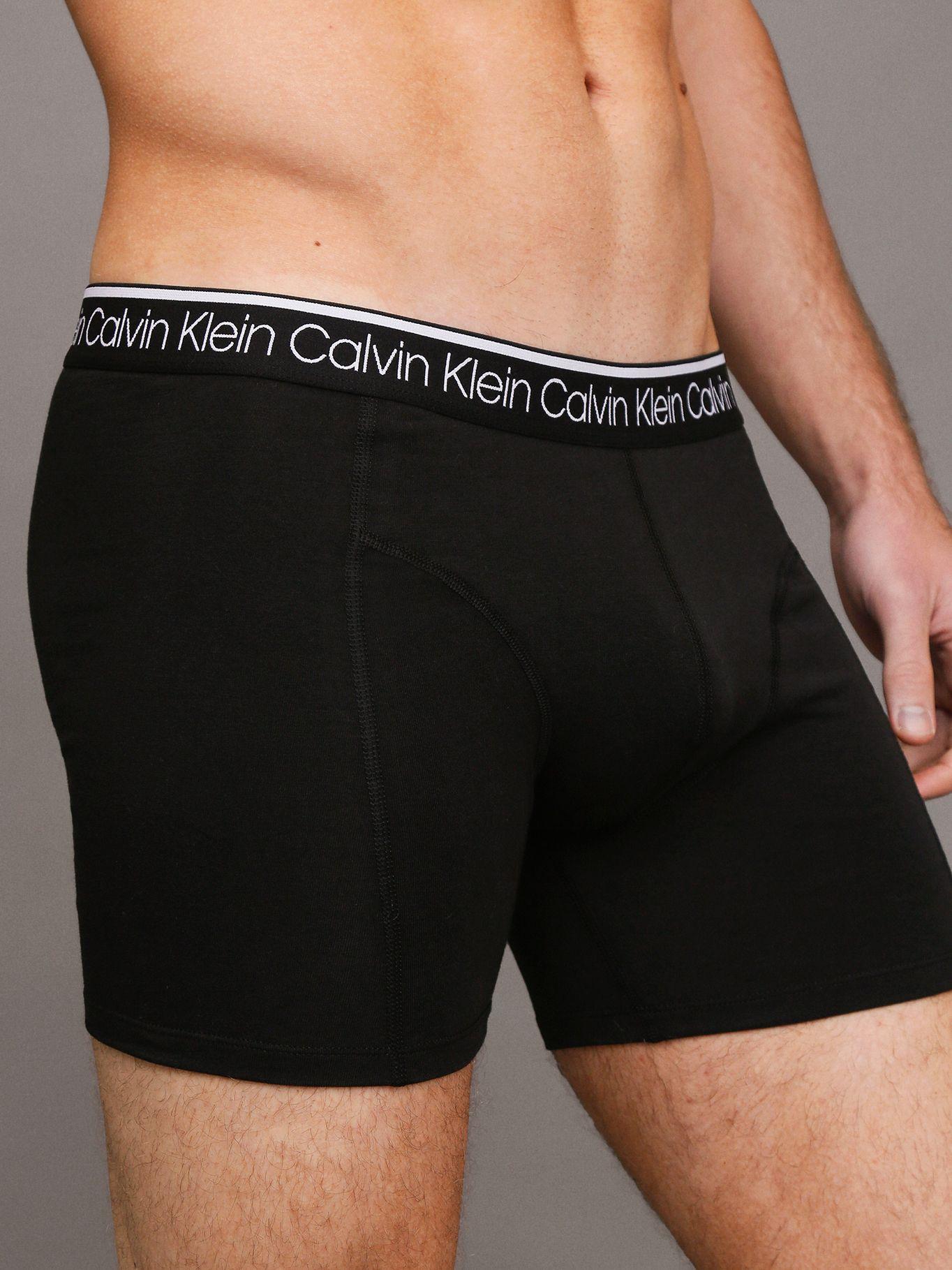 Pack 3 Bóxers Reconsidered Brief Negro Calvin Klein-4