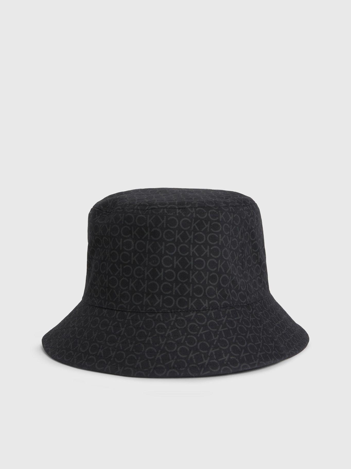 Gorro Pescador Monogram Reversible Negro-1