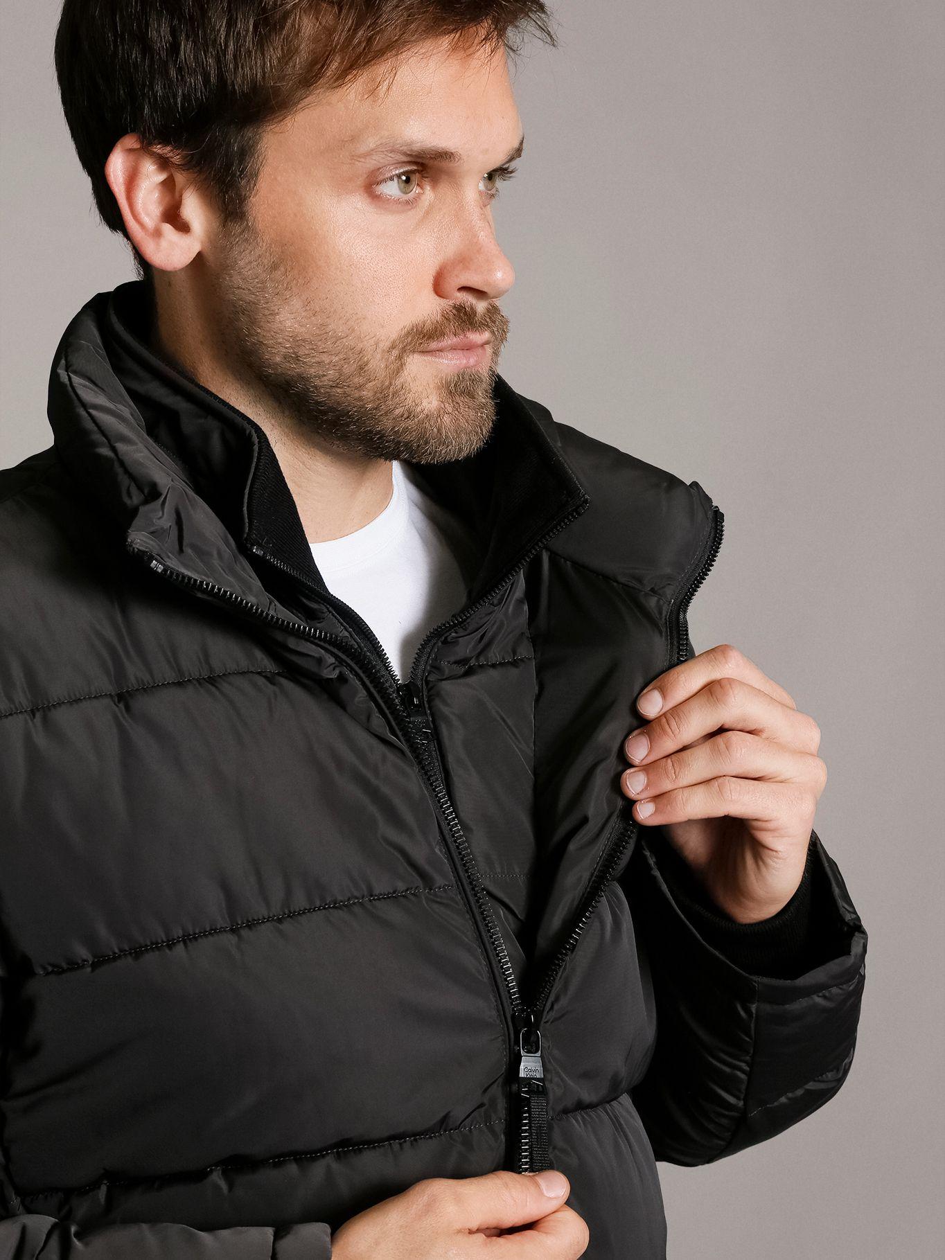 Parka Core Puffer Negro Calvin Klein-5