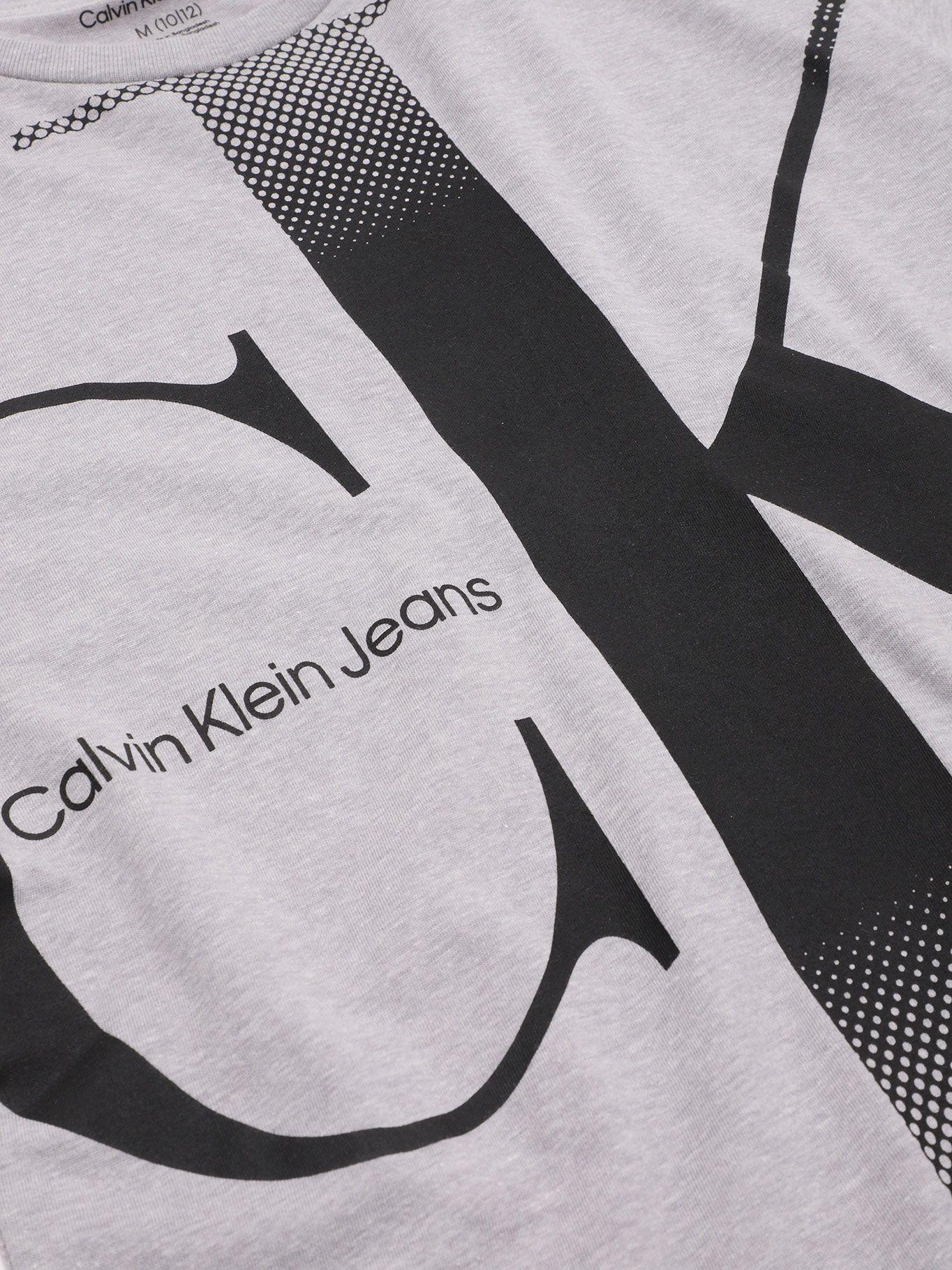 Polera Niño Fadeout Gris Calvin Klein-2