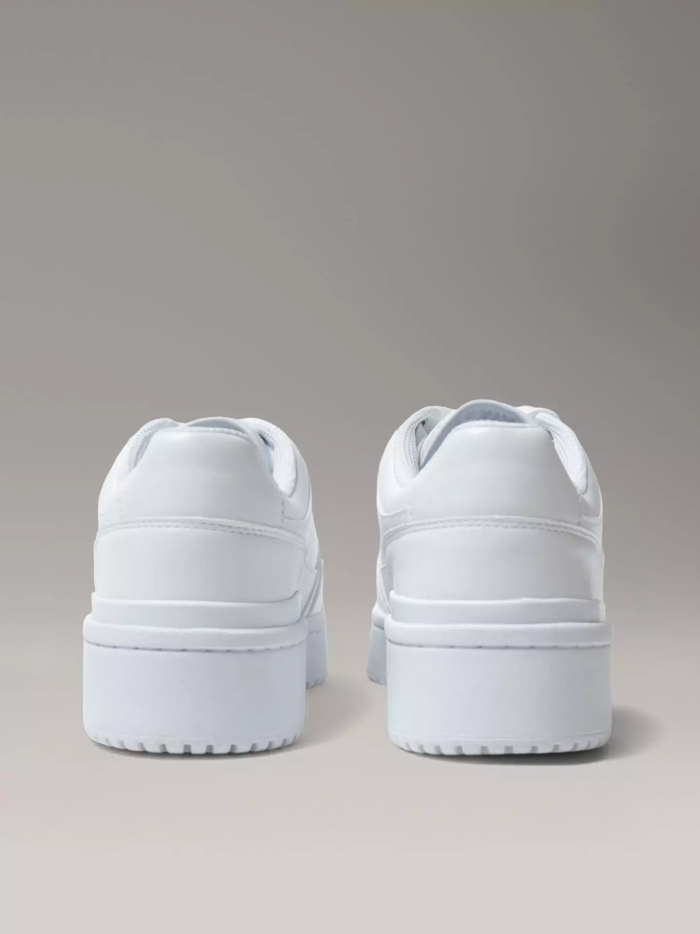 Zapatillas con Suela Gruesa Alta Blanco Calvin Klein-1