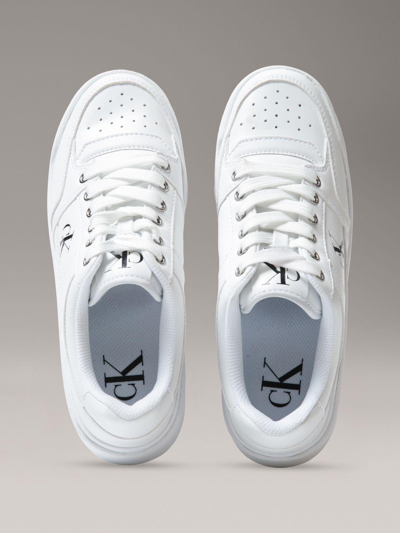 Zapatillas con Suela Gruesa Alta Blanco Calvin Klein-2