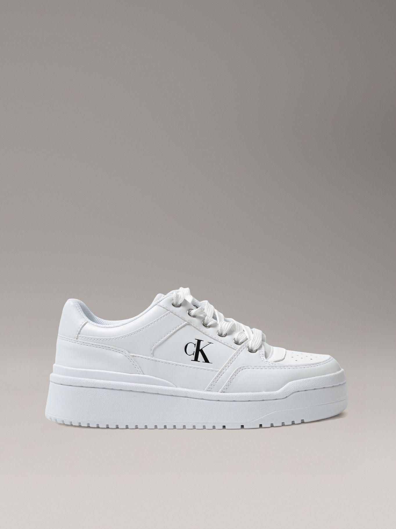 Zapatillas con Suela Gruesa Alta Blanco Calvin Klein-4
