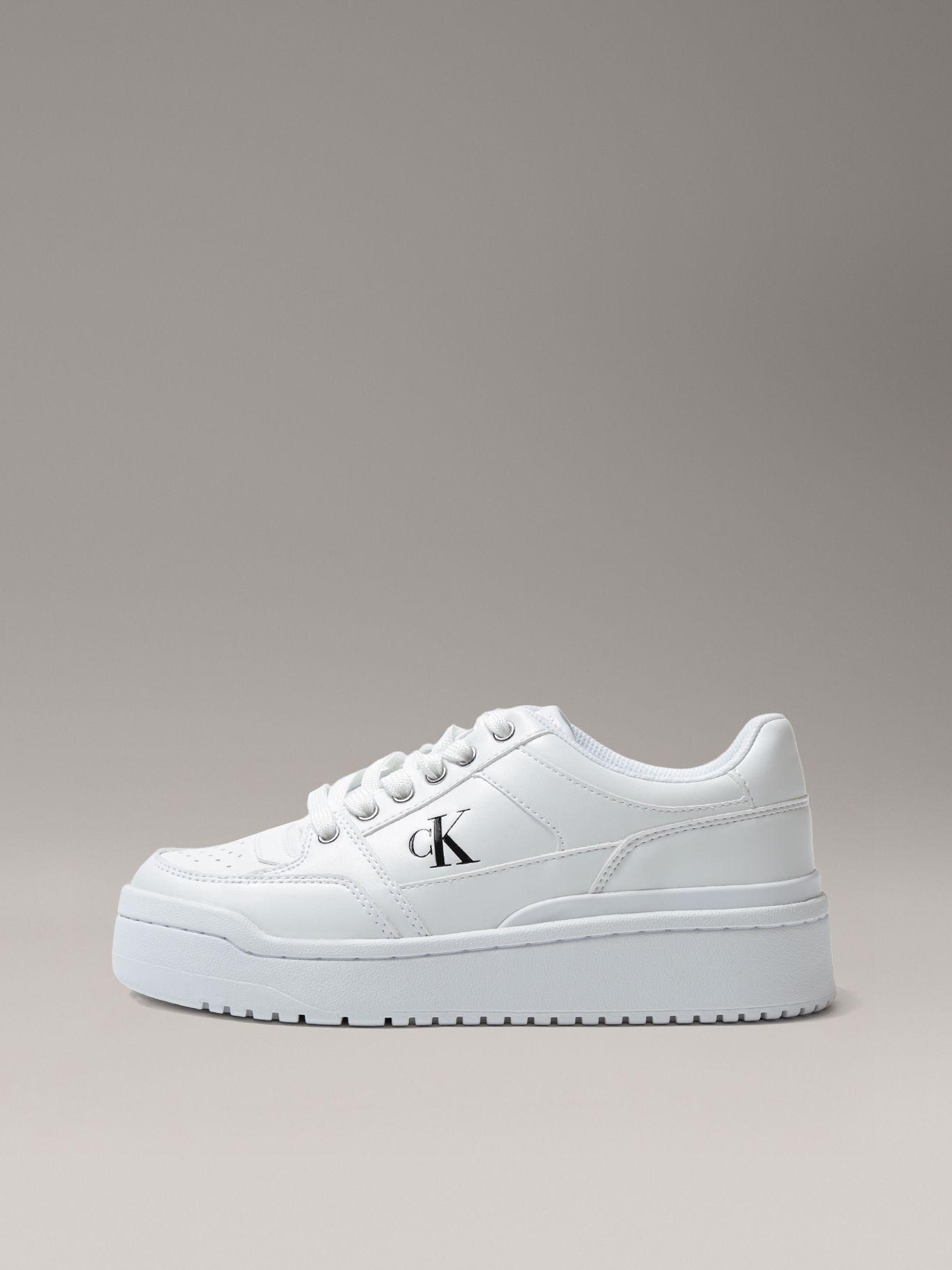 Zapatillas con Suela Gruesa Alta Blanco Calvin Klein-5