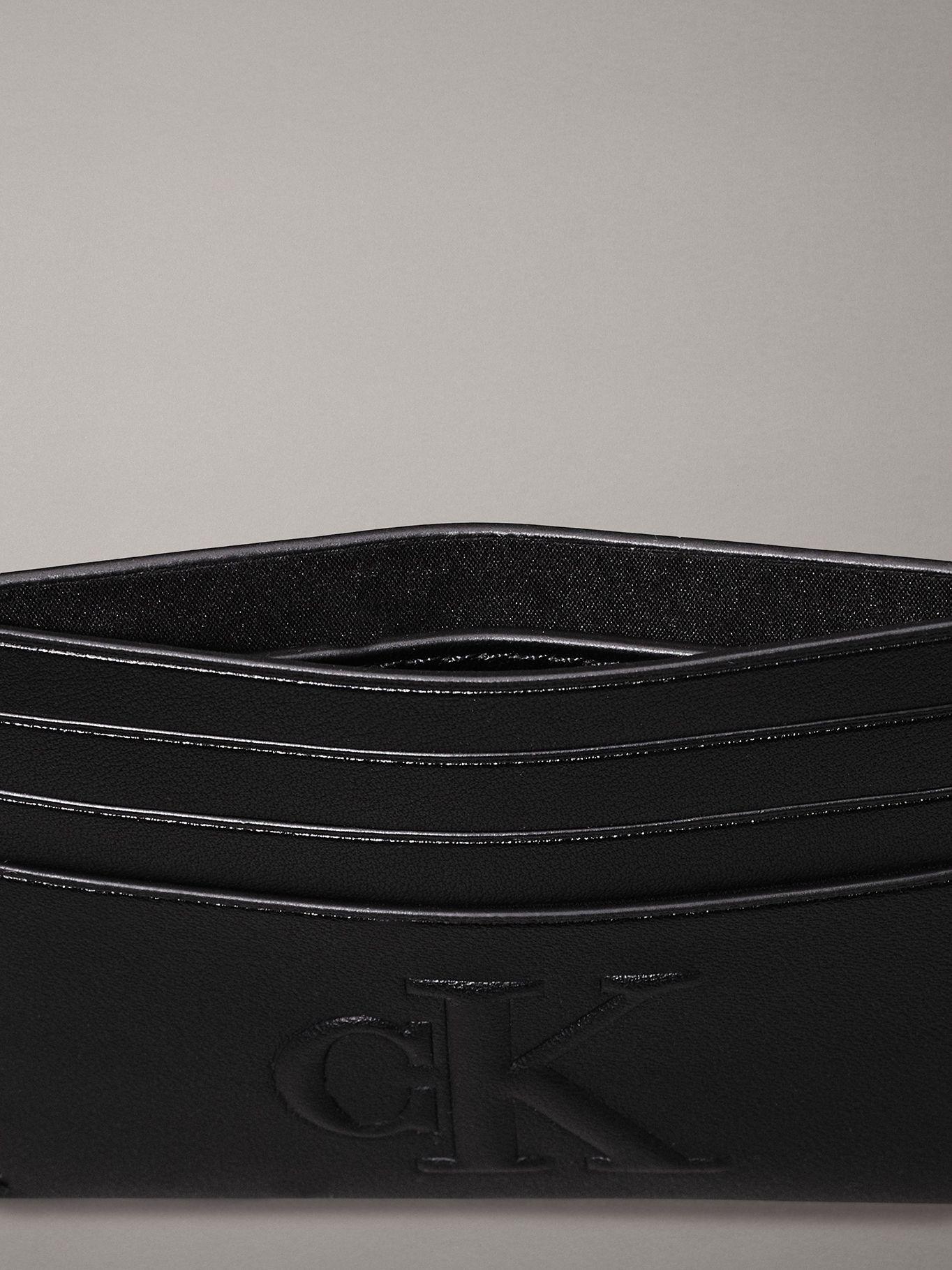 Tarjetero Sculpted 6Cc Negro Calvin Klein-2