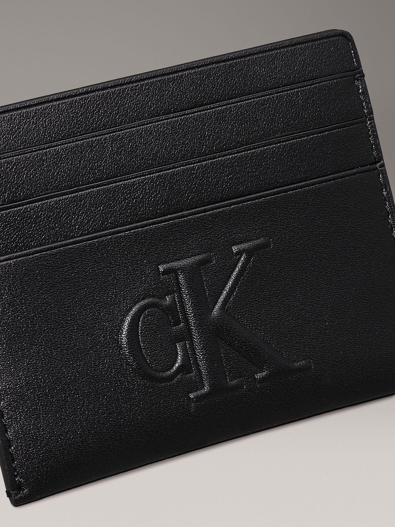 Tarjetero Sculpted 6Cc Negro Calvin Klein-3
