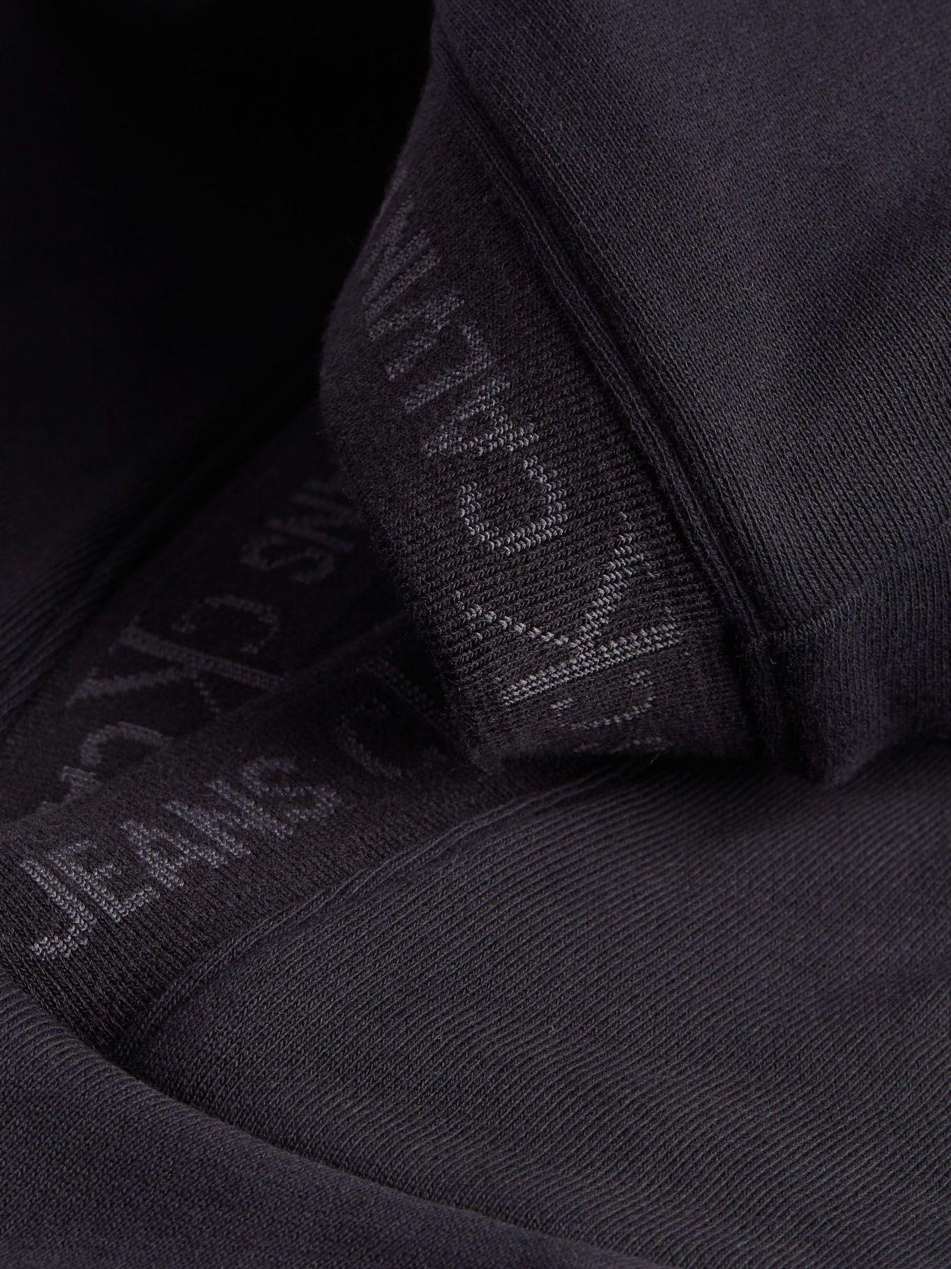 Polerón Hoddie Logo Jacquard Negro Calvin Klein-1