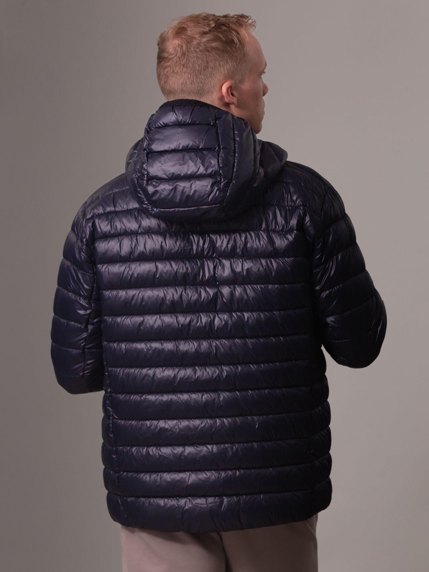 Parka con Gorro Packable TN0 Azul Calvin Klein-3