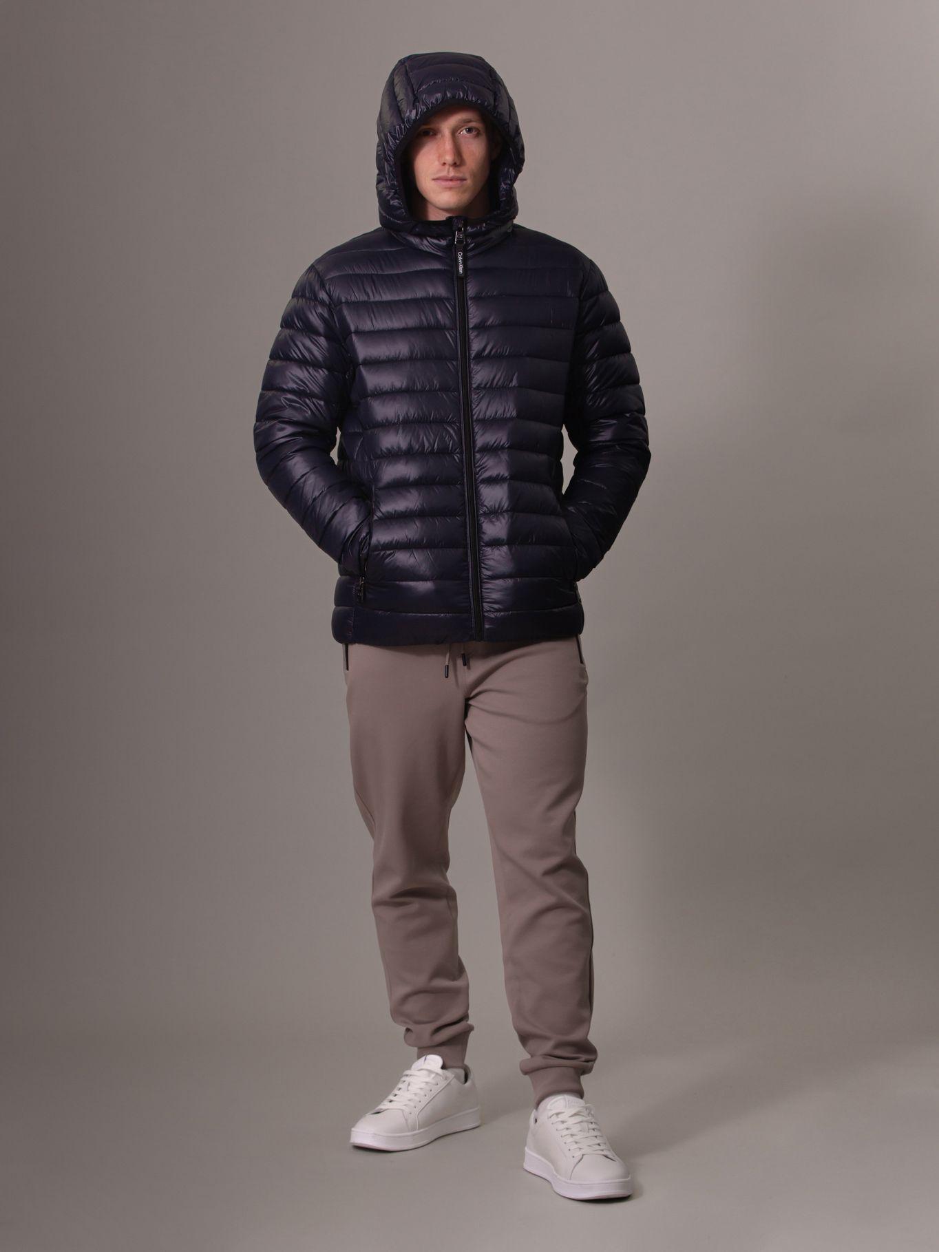 Parka con Gorro Packable TN0 Azul Calvin Klein-2