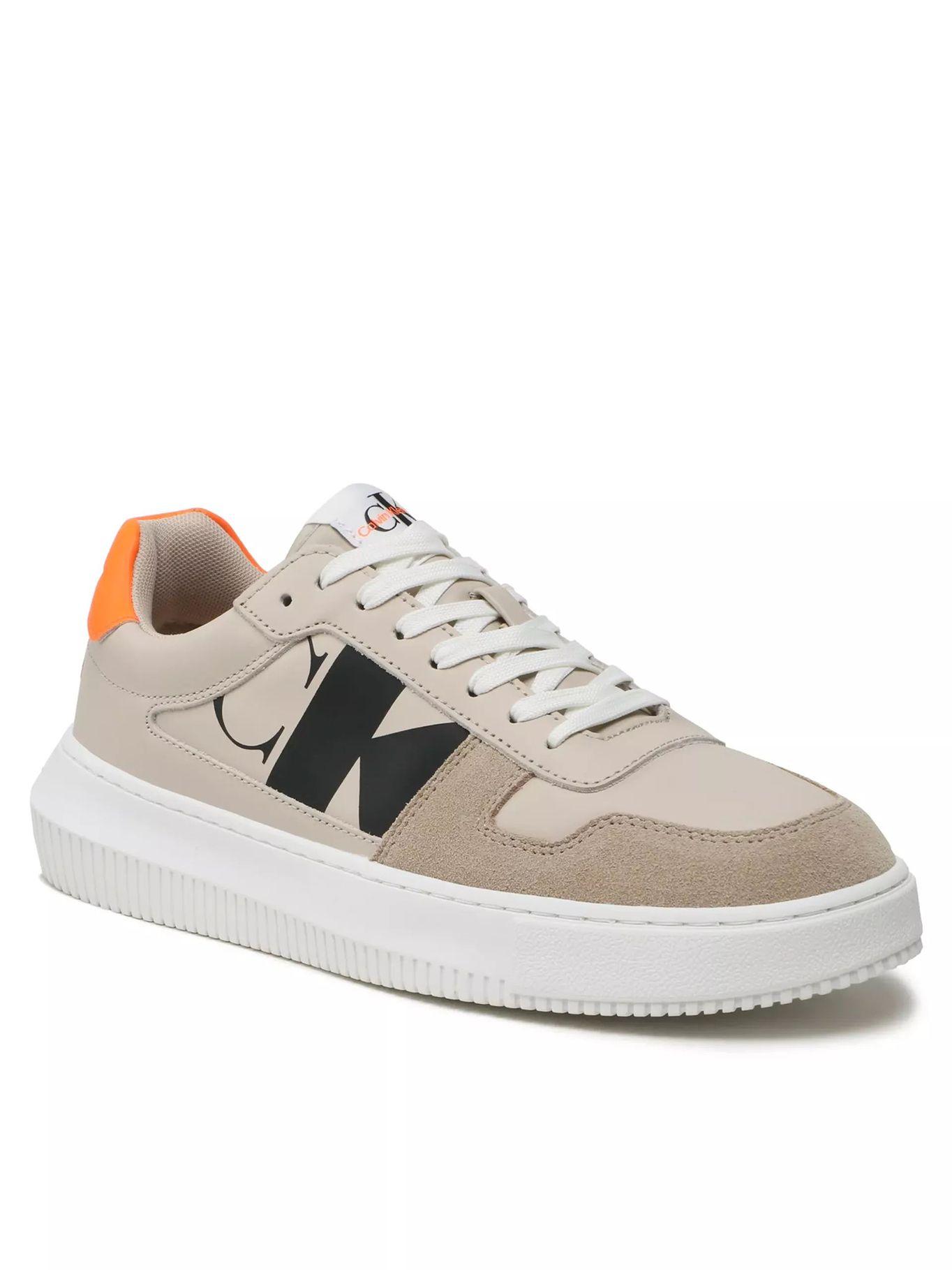 Zapatilla Chunky Cupsole Laceup Mix Beige Calvin Klein-0