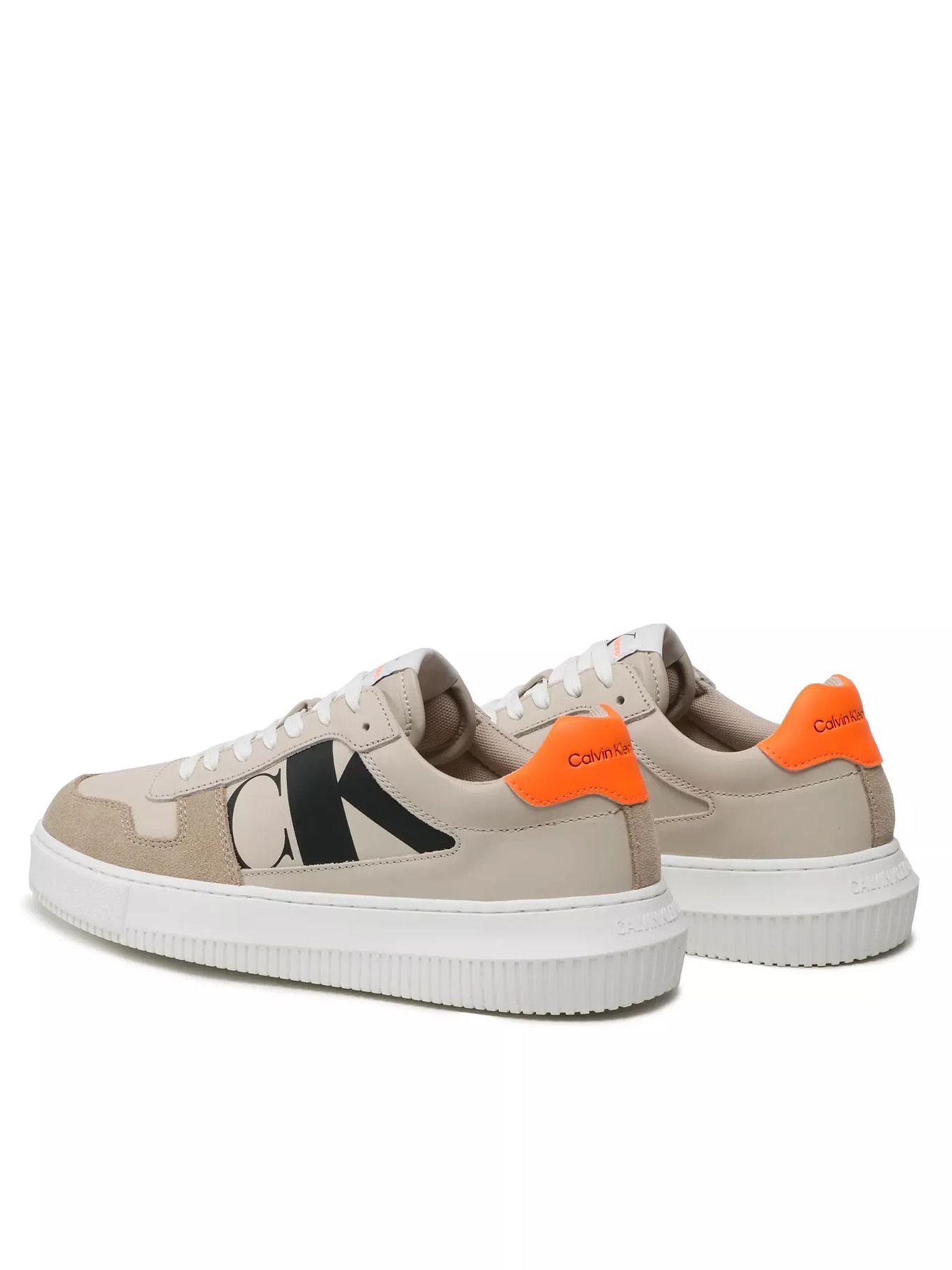 Zapatilla Chunky Cupsole Laceup Mix Beige Calvin Klein-1