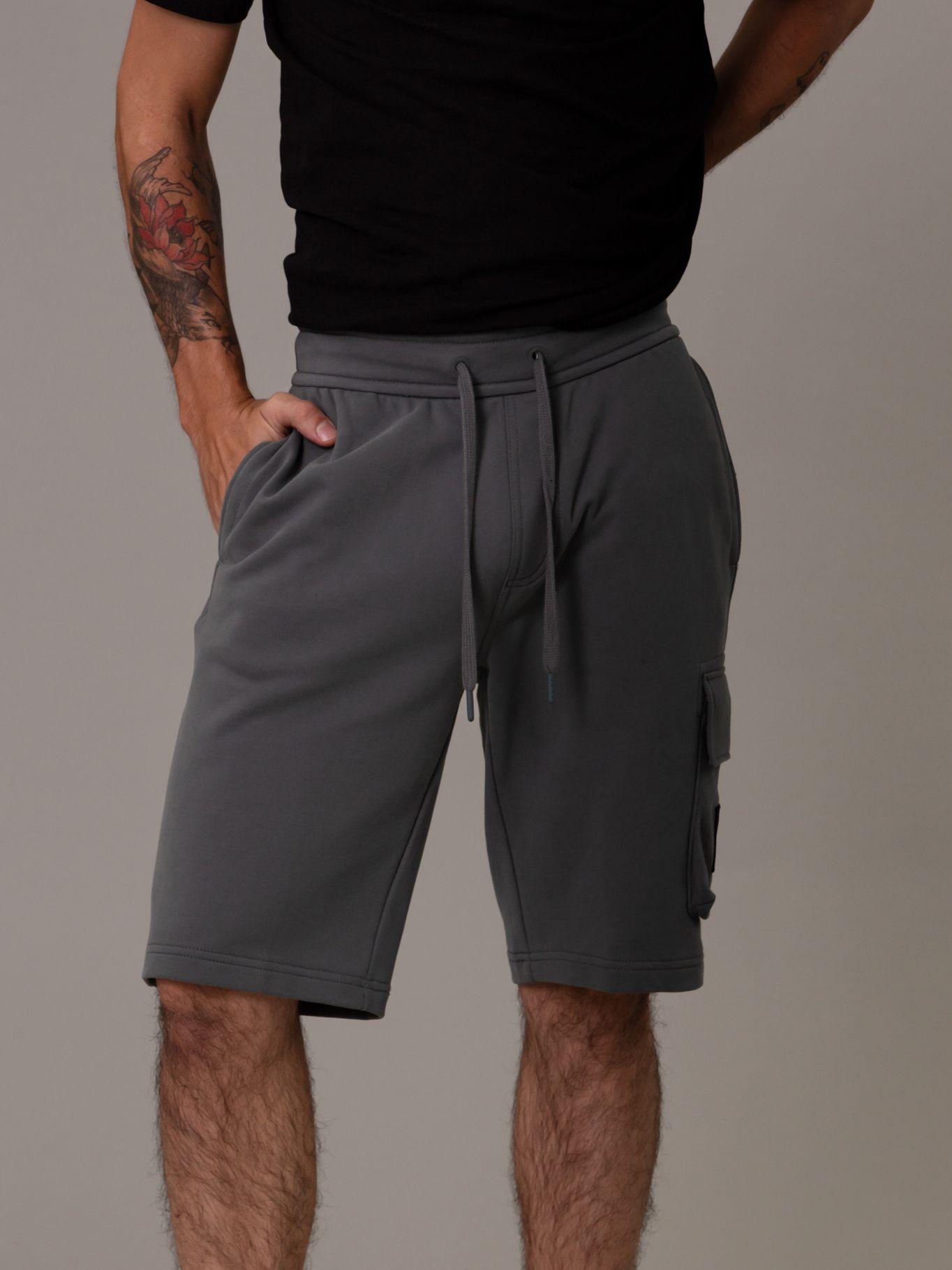 Short Monologo Badge Gris Calvin Klein-0