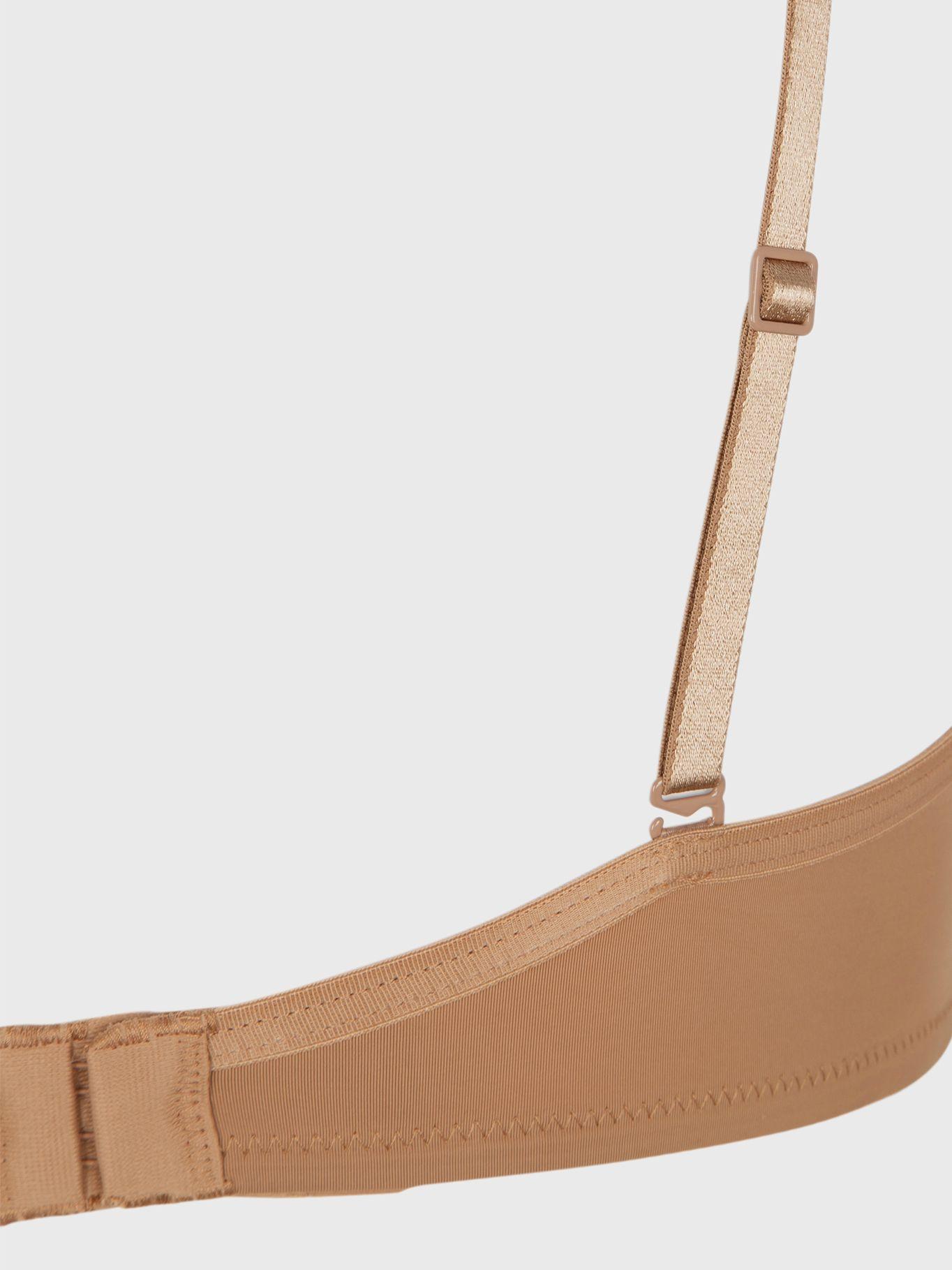 Bralette Unlined Mirror Lace Dorado Calvin Klein-3