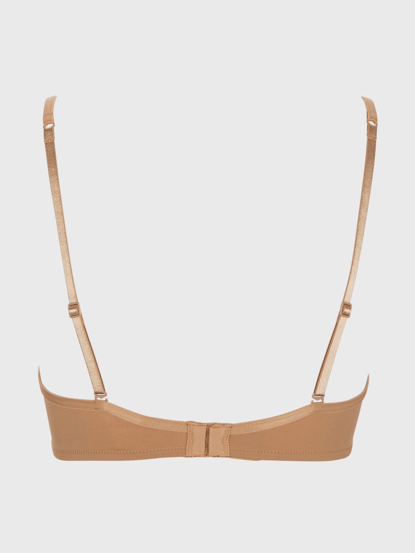 Bralette Unlined Mirror Lace Dorado Calvin Klein-1