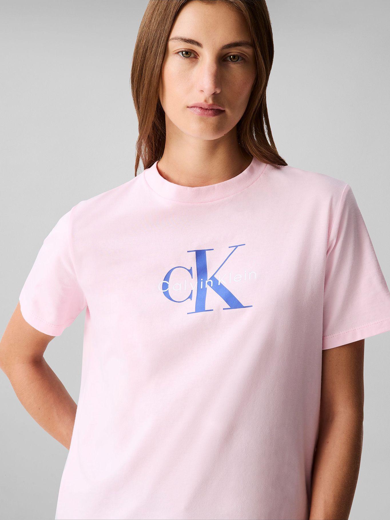 Polera Classic Monogram Hero-Rosado Calvin Klein-4