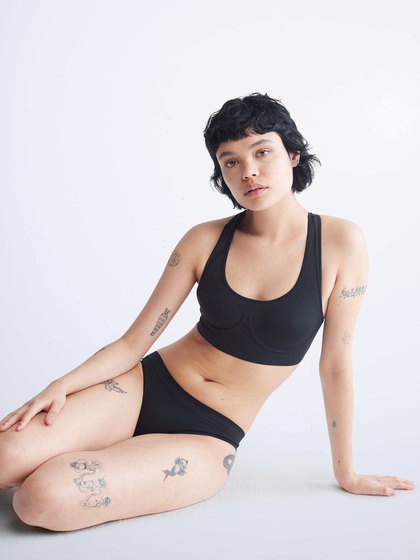 Calzón Bikini Bonded Flex Negro Calvin Klein-3