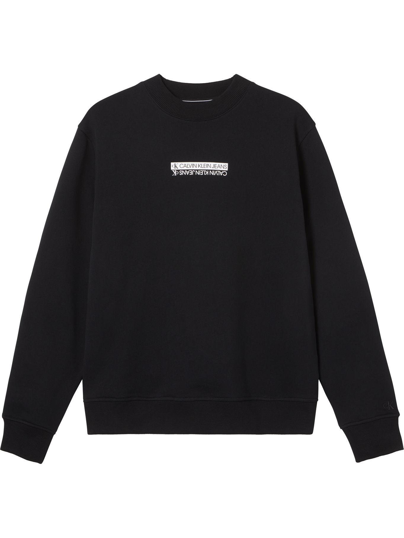 Polerón Micro Mirrored Negro Calvin Klein-0