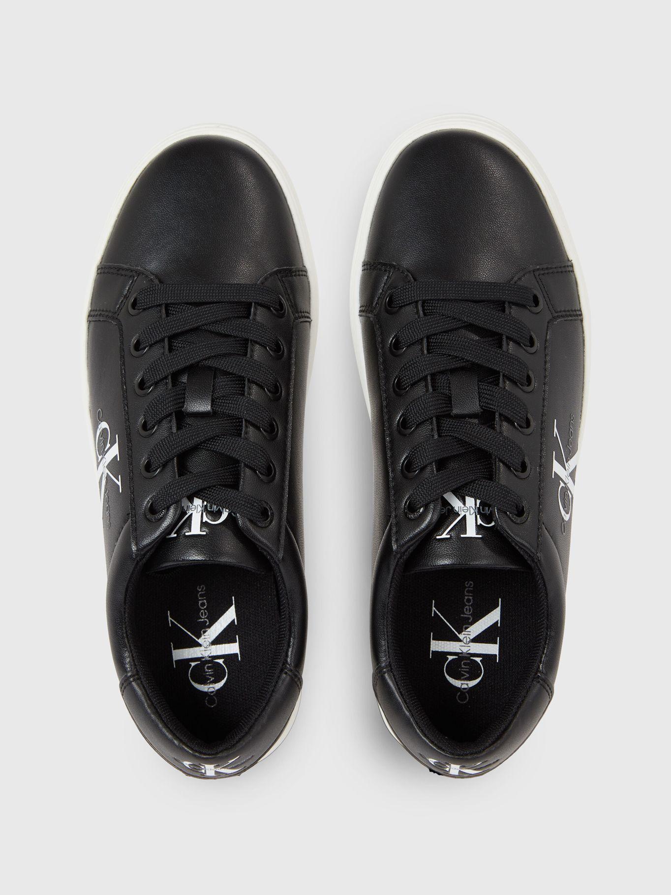 Zapatilla Classic Cupsole Lace Up Negro Calvin Klein-2