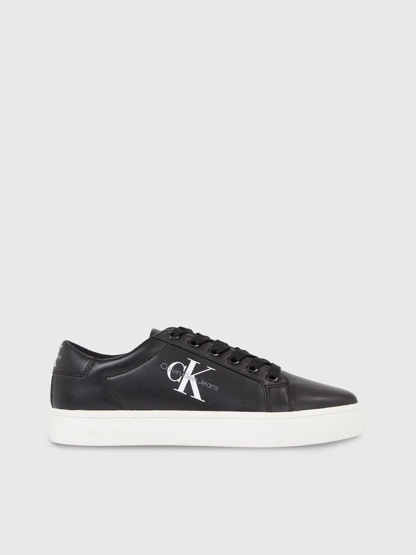 Zapatilla Classic Cupsole Lace Up Negro Calvin Klein-4
