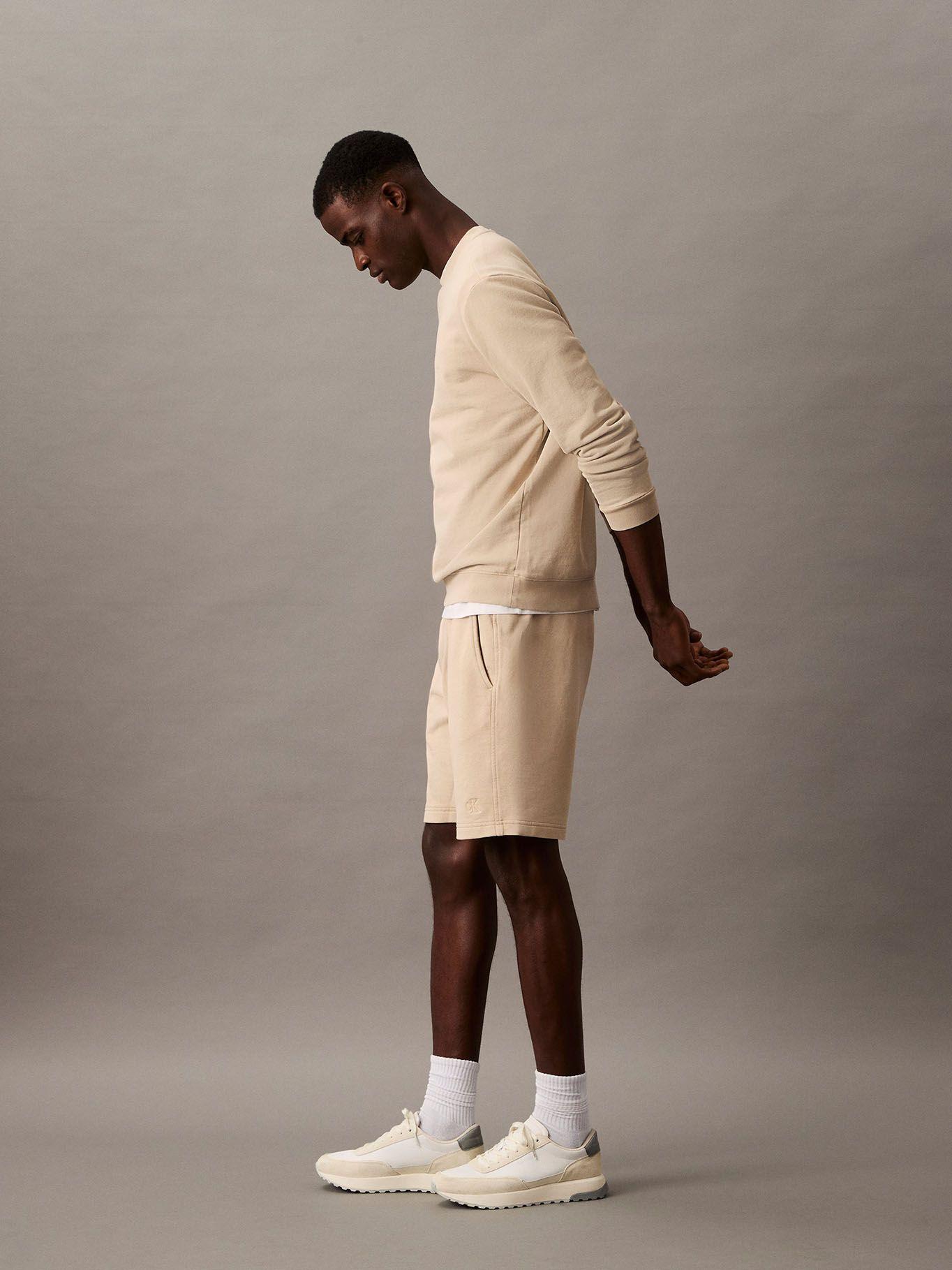 Short de Felpa Garment Beige Calvin Klein-4