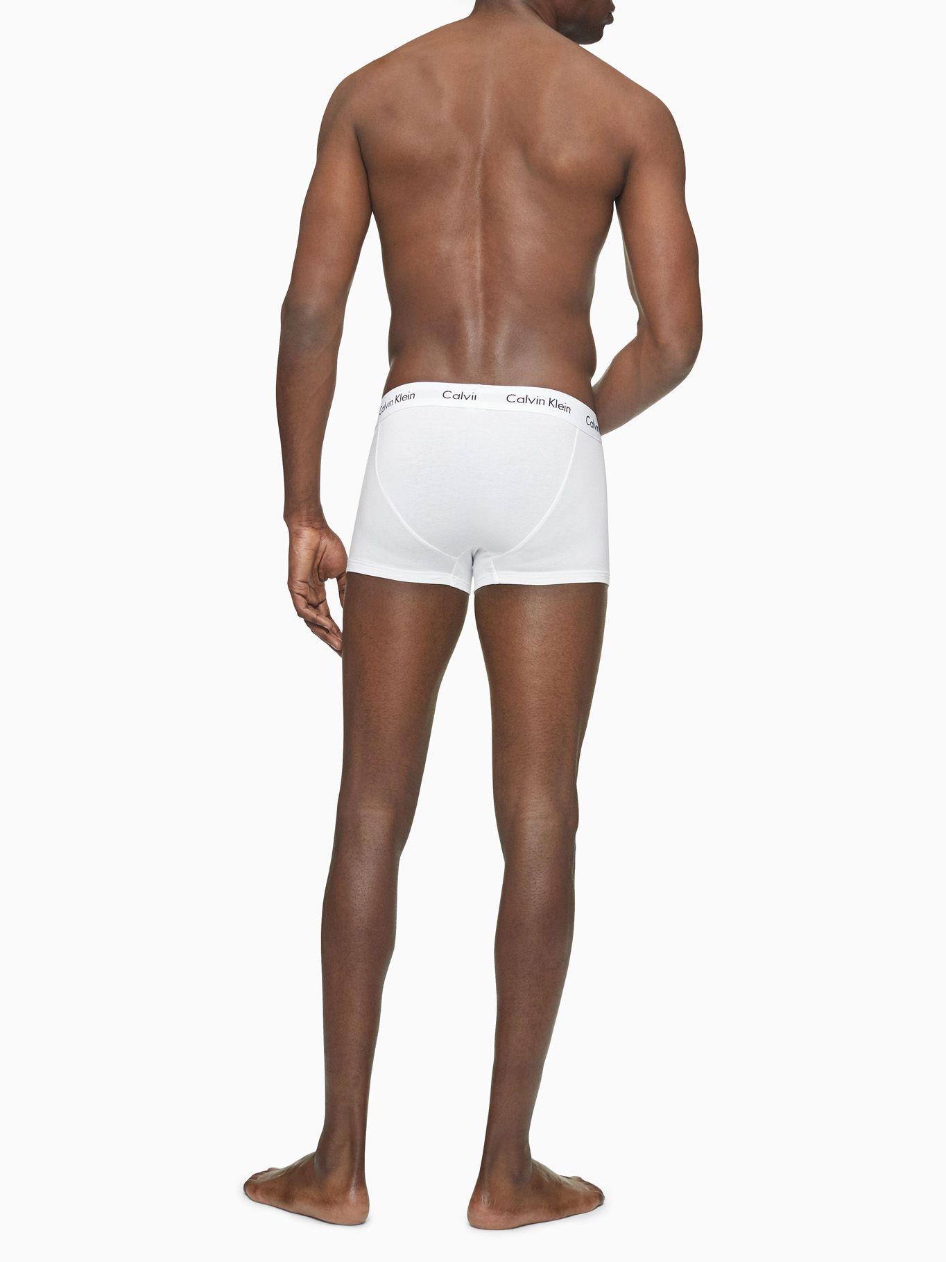 Paquete de 3 bóxers de tiro bajo Blanco Calvin Klein-2