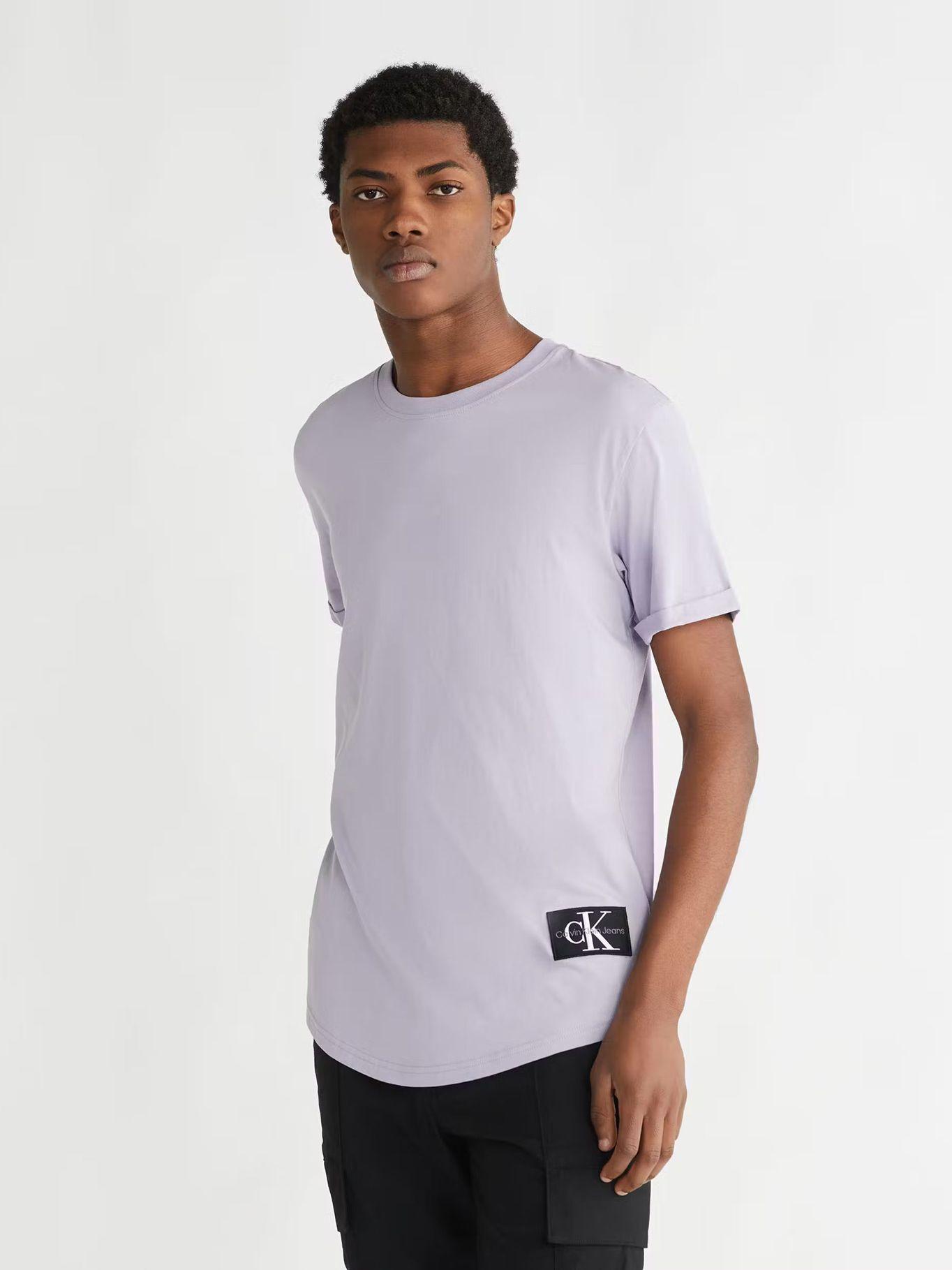 Polera Badge Round Morado Calvin Klein-0