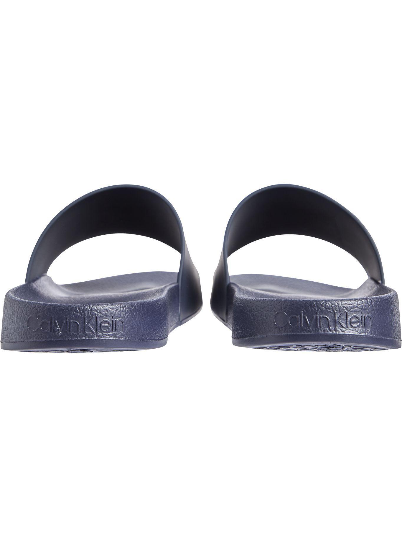 Sandalia Pool Slide Azul Calvin Klein-1