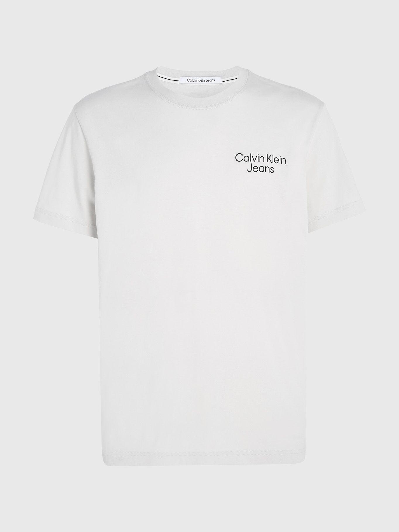 Polera Eclipse Graphic Blanco Calvin Klein-4