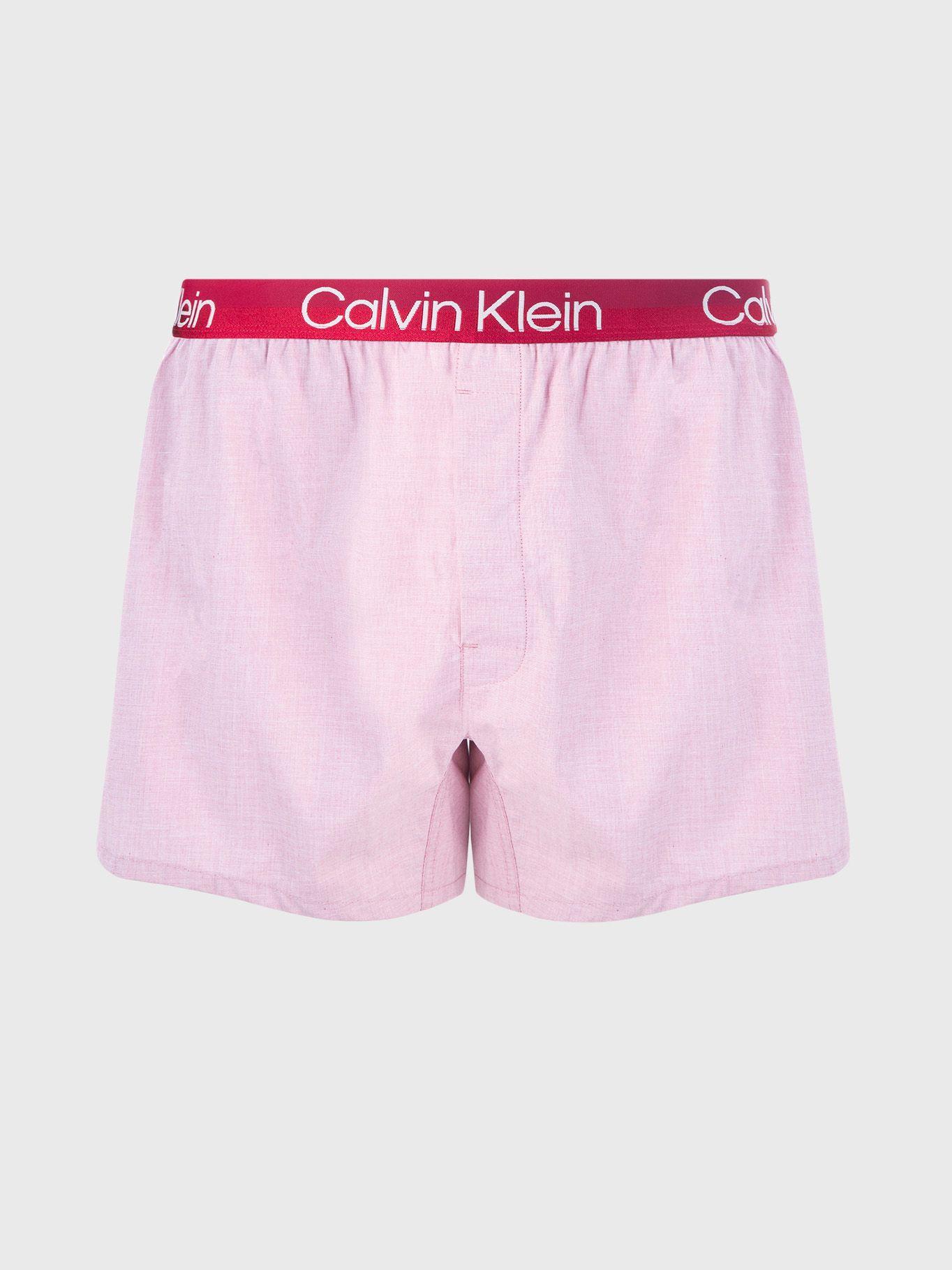 Boxer Tela Structure Rosa Calvin Klein-0