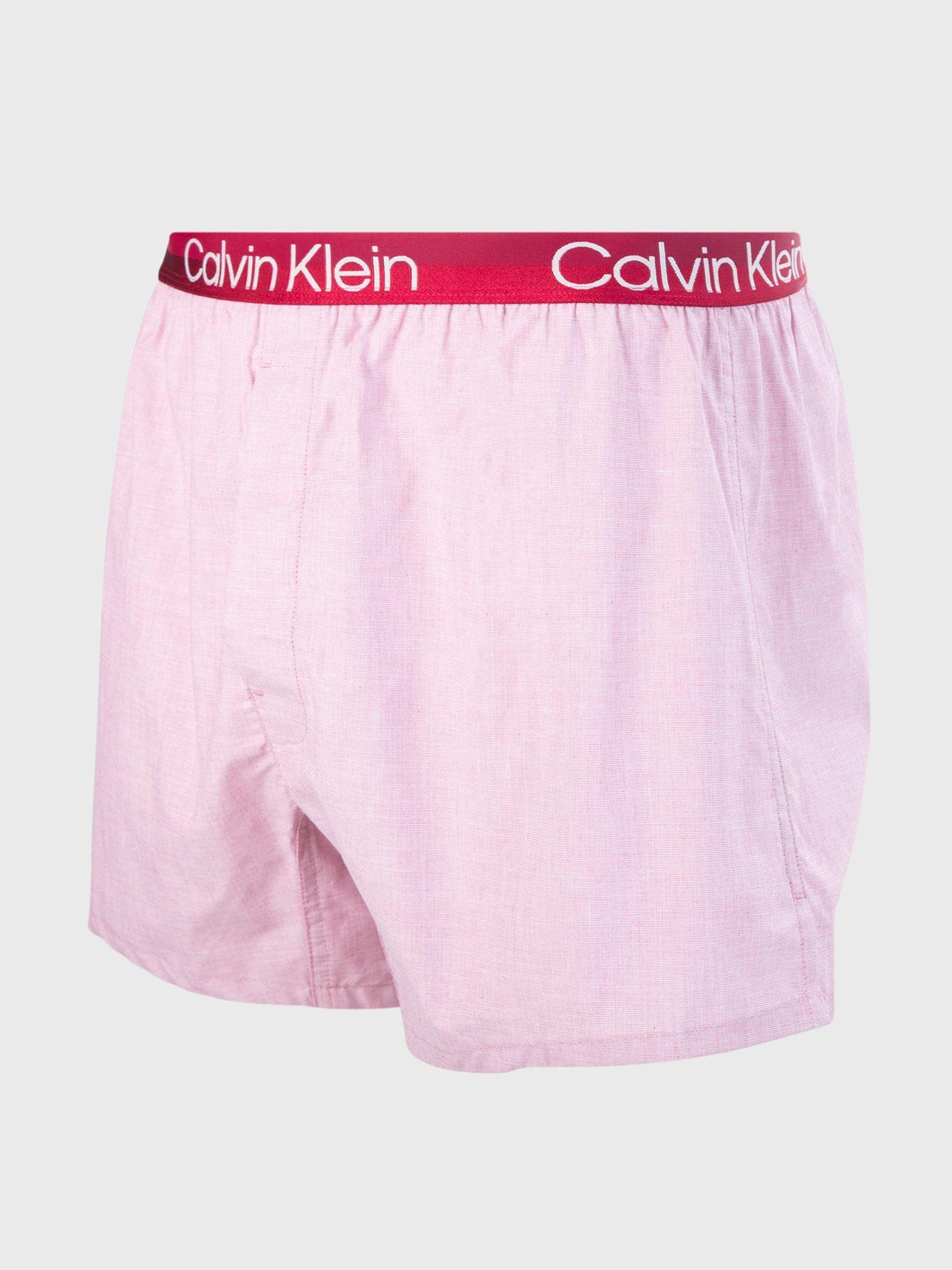 Boxer Tela Structure Rosa Calvin Klein-1