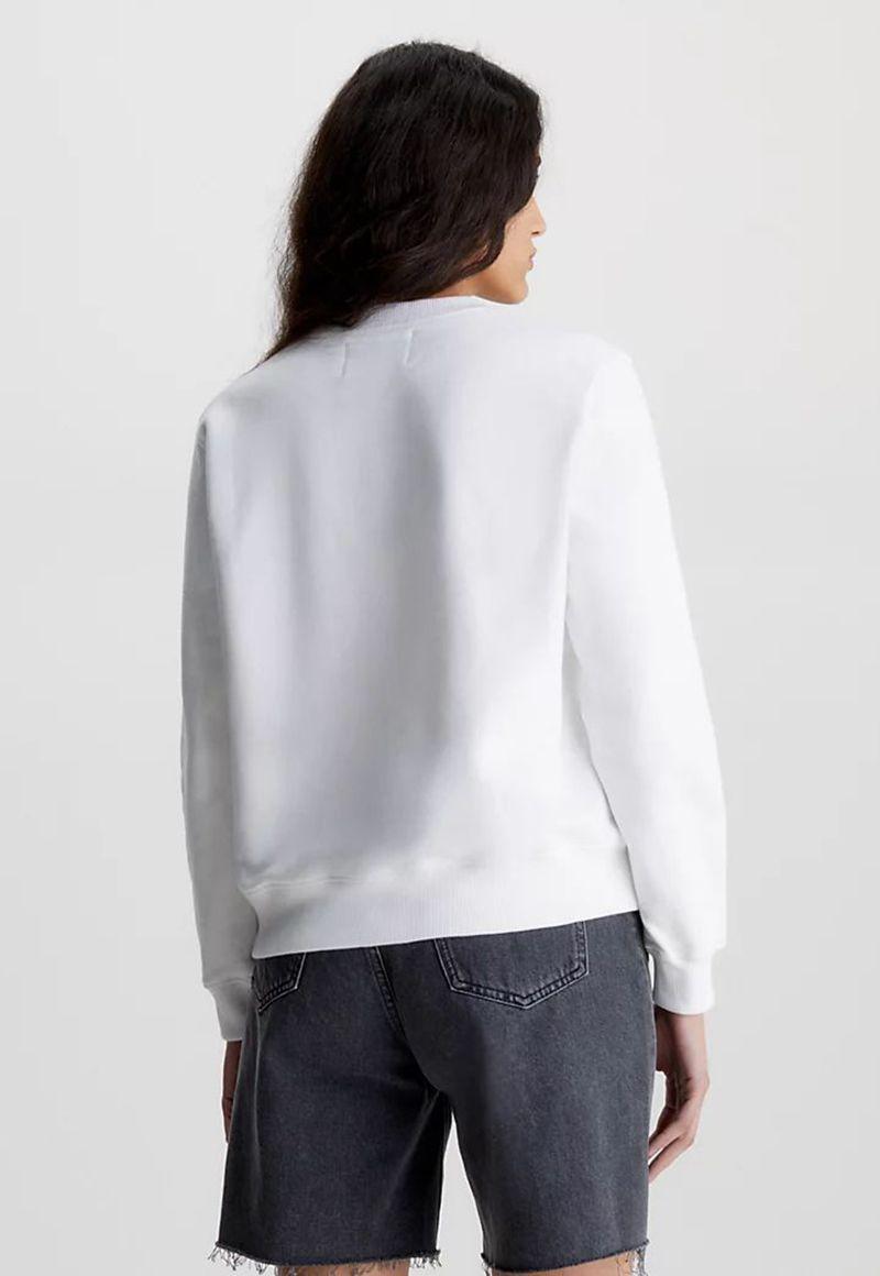 Polerón Core Monogram Blanco Calvin Klein-2