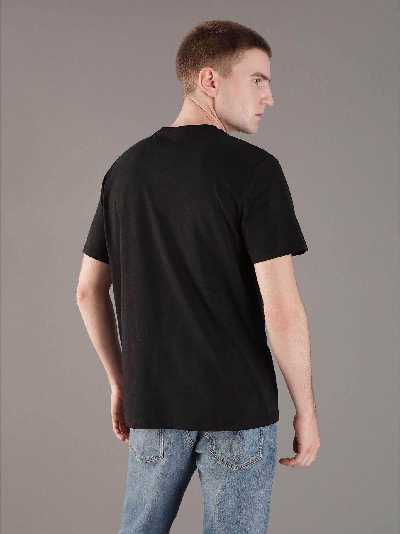 Polera Standard Logo Negro Calvin Klein-2