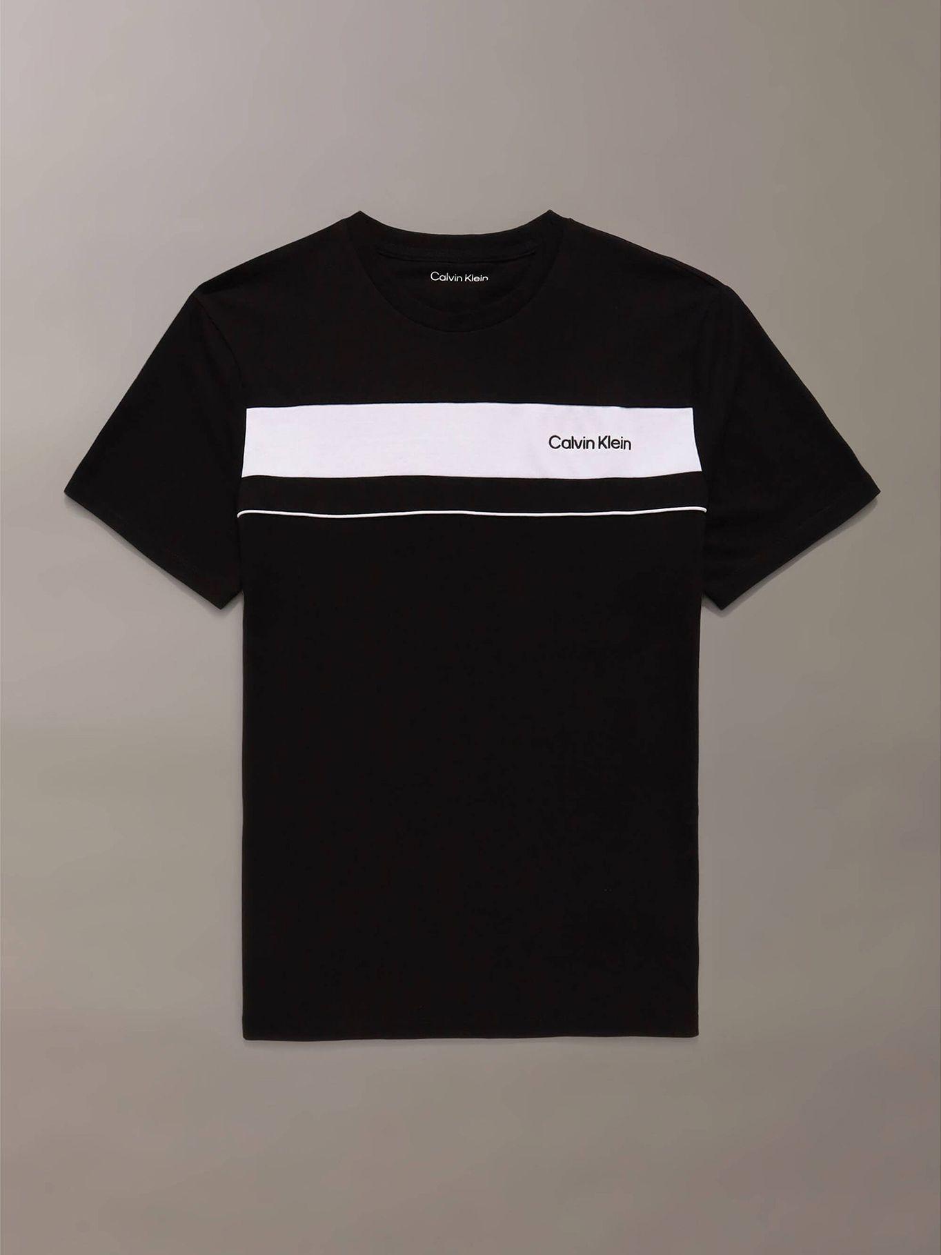 Polera Standard Logo Negro Calvin Klein-4