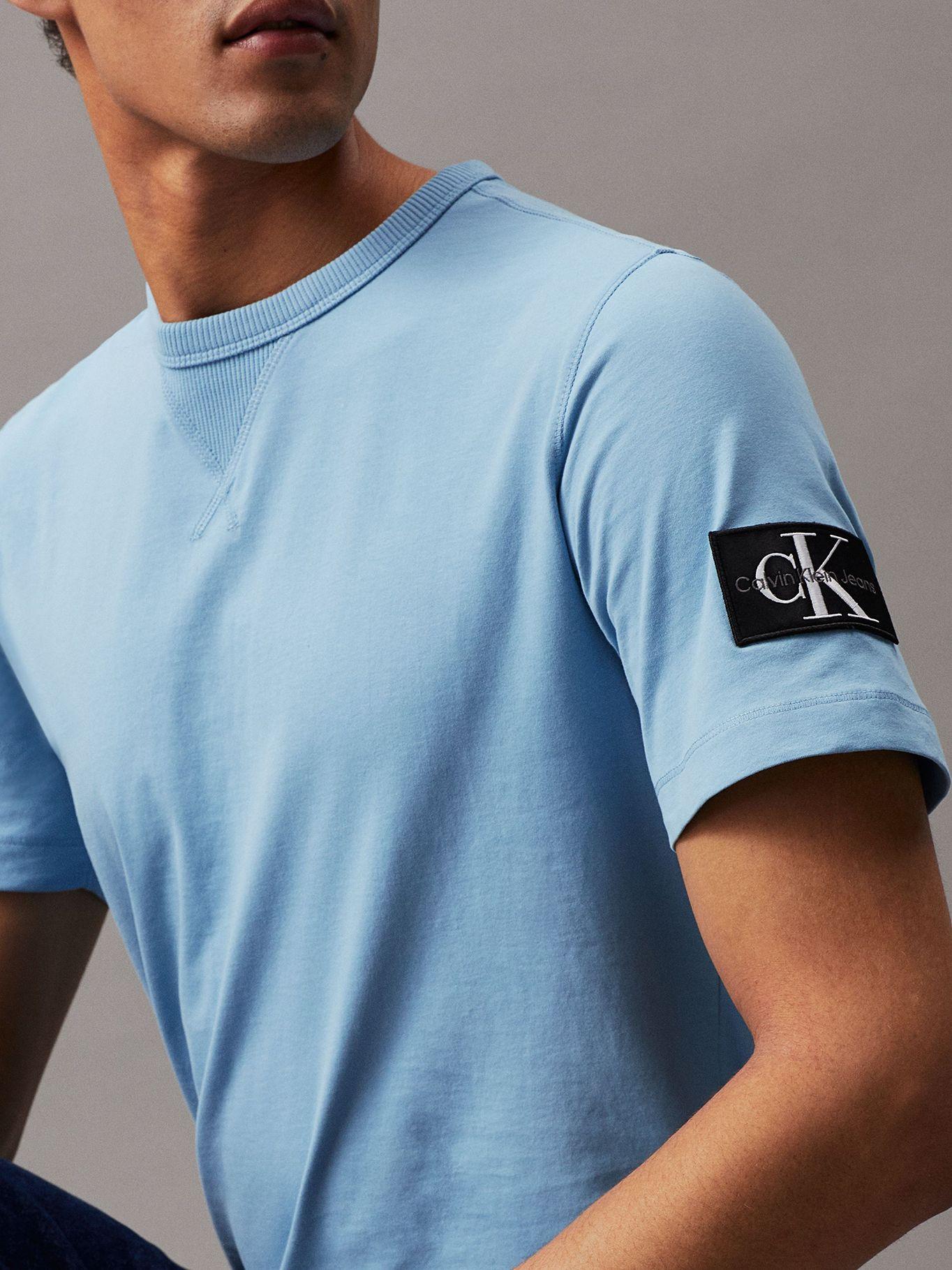Polera Hombre-Regular Azul Calvin Klein-3