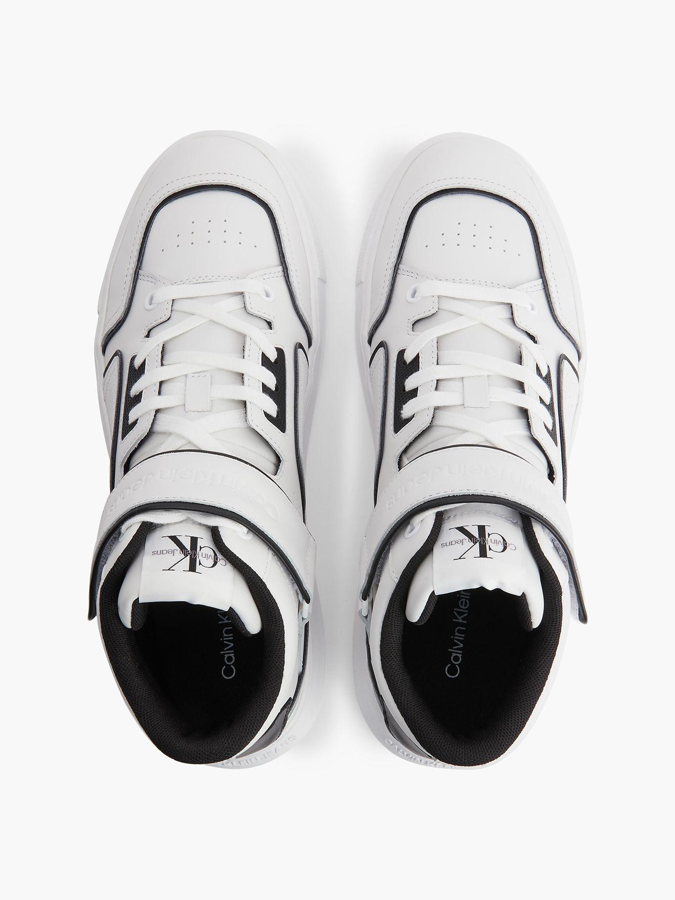 Zapatilla Lace up Mid Blanco Calvin Klein-2