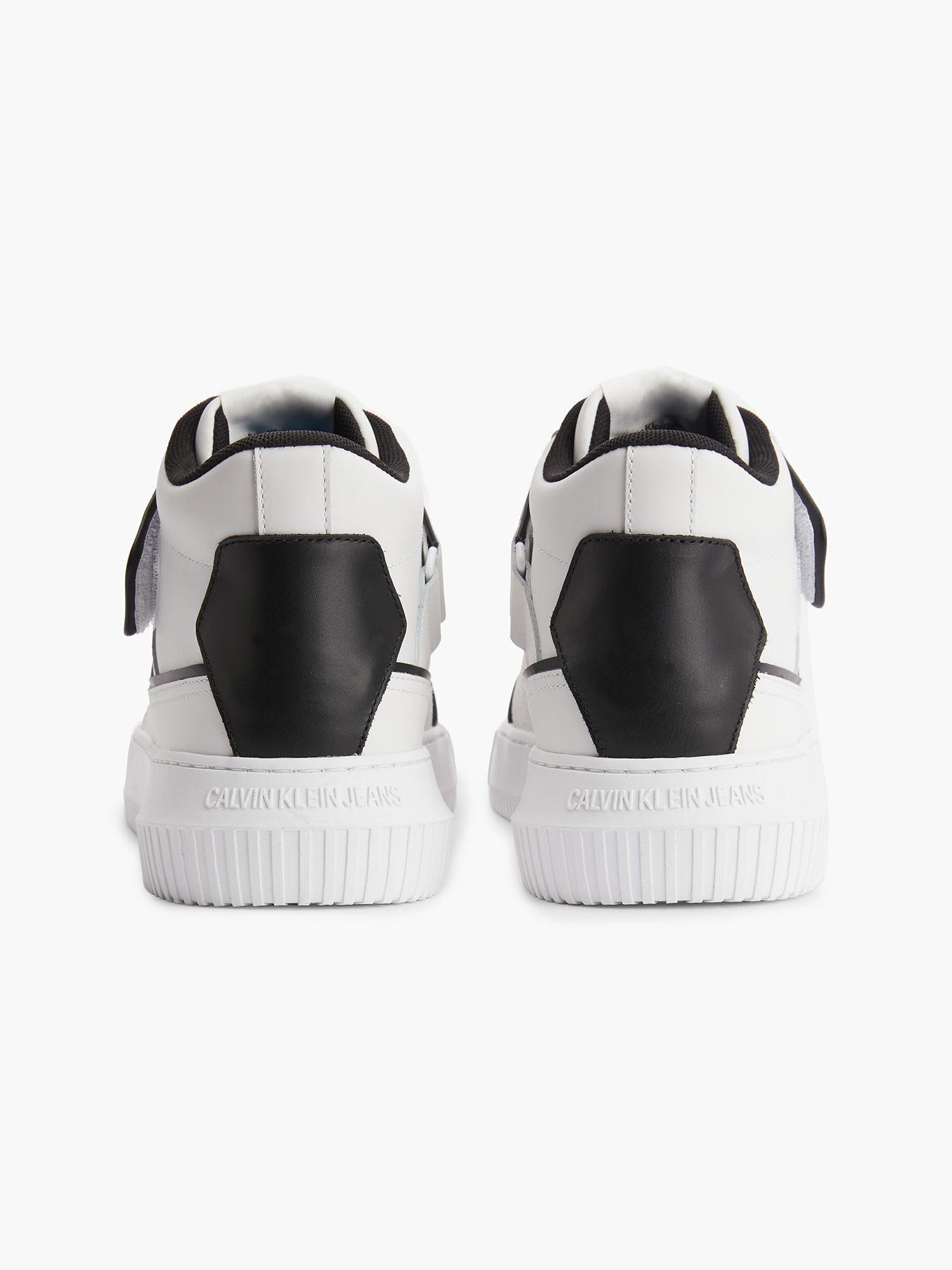 Zapatilla Lace up Mid Blanco Calvin Klein-1