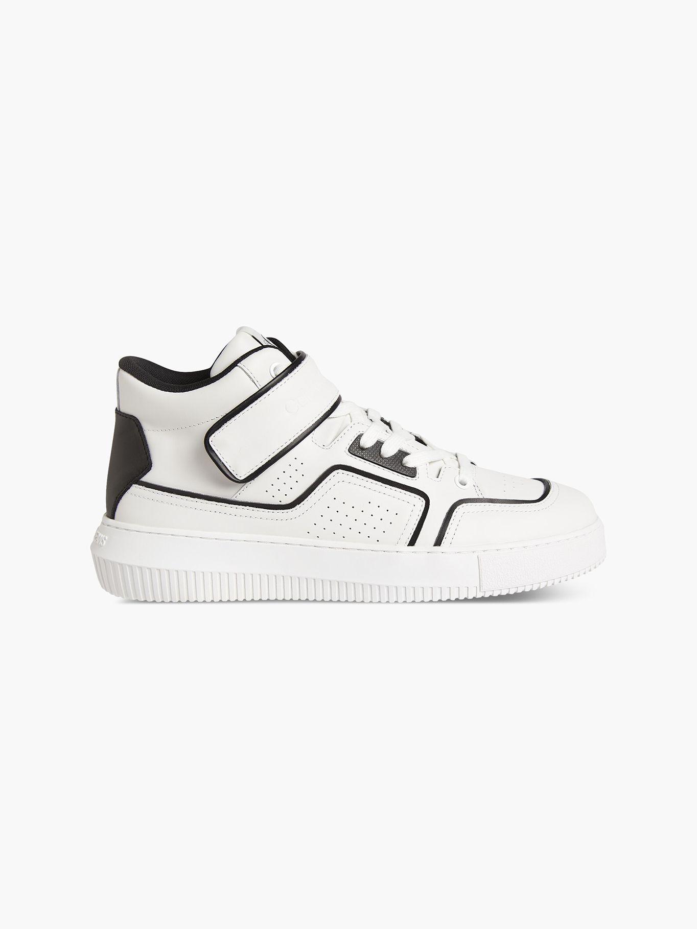 Zapatilla Lace up Mid Blanco Calvin Klein-4
