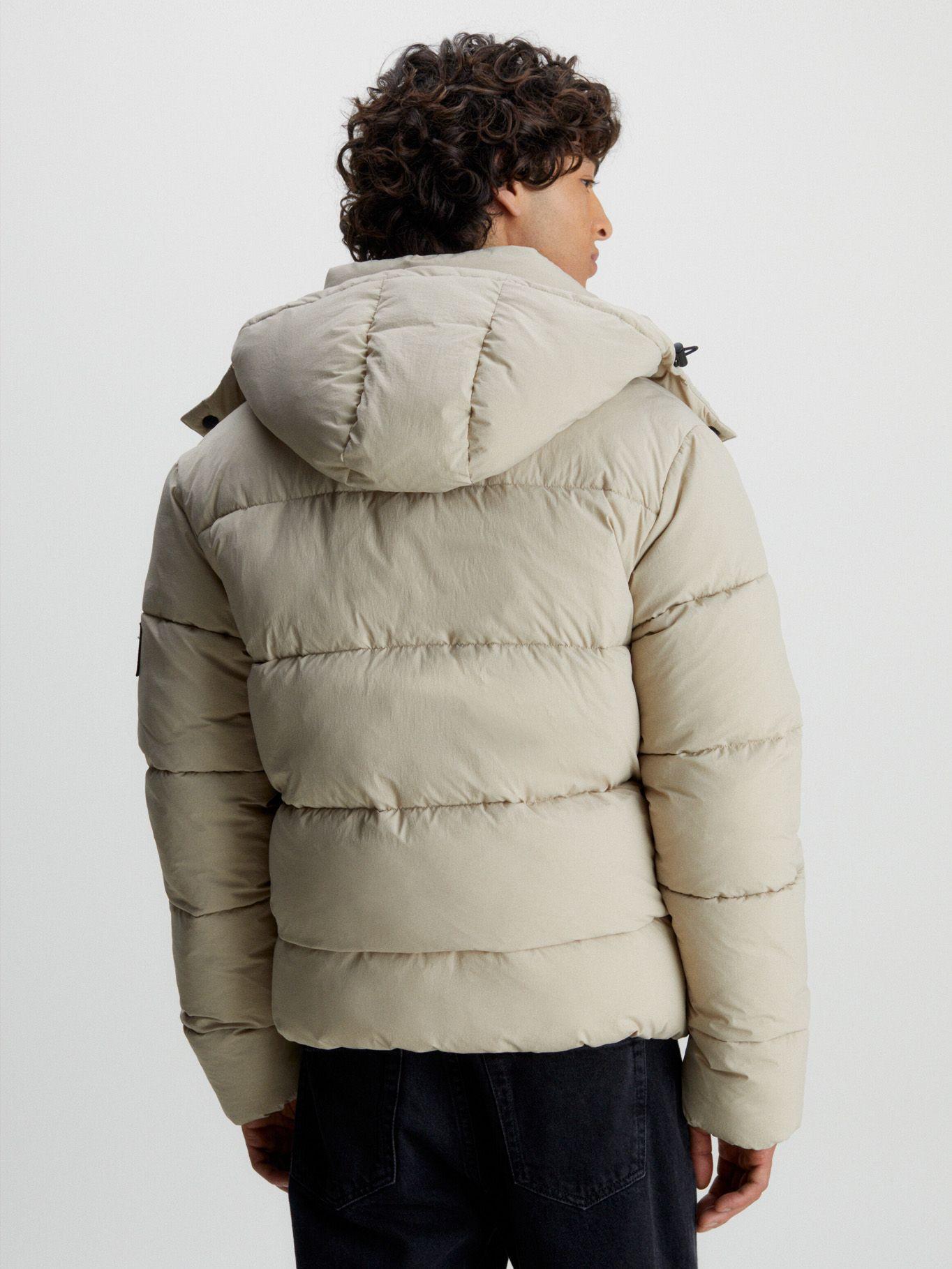 Parka Essentials Non Down Beige Calvin Klein-2