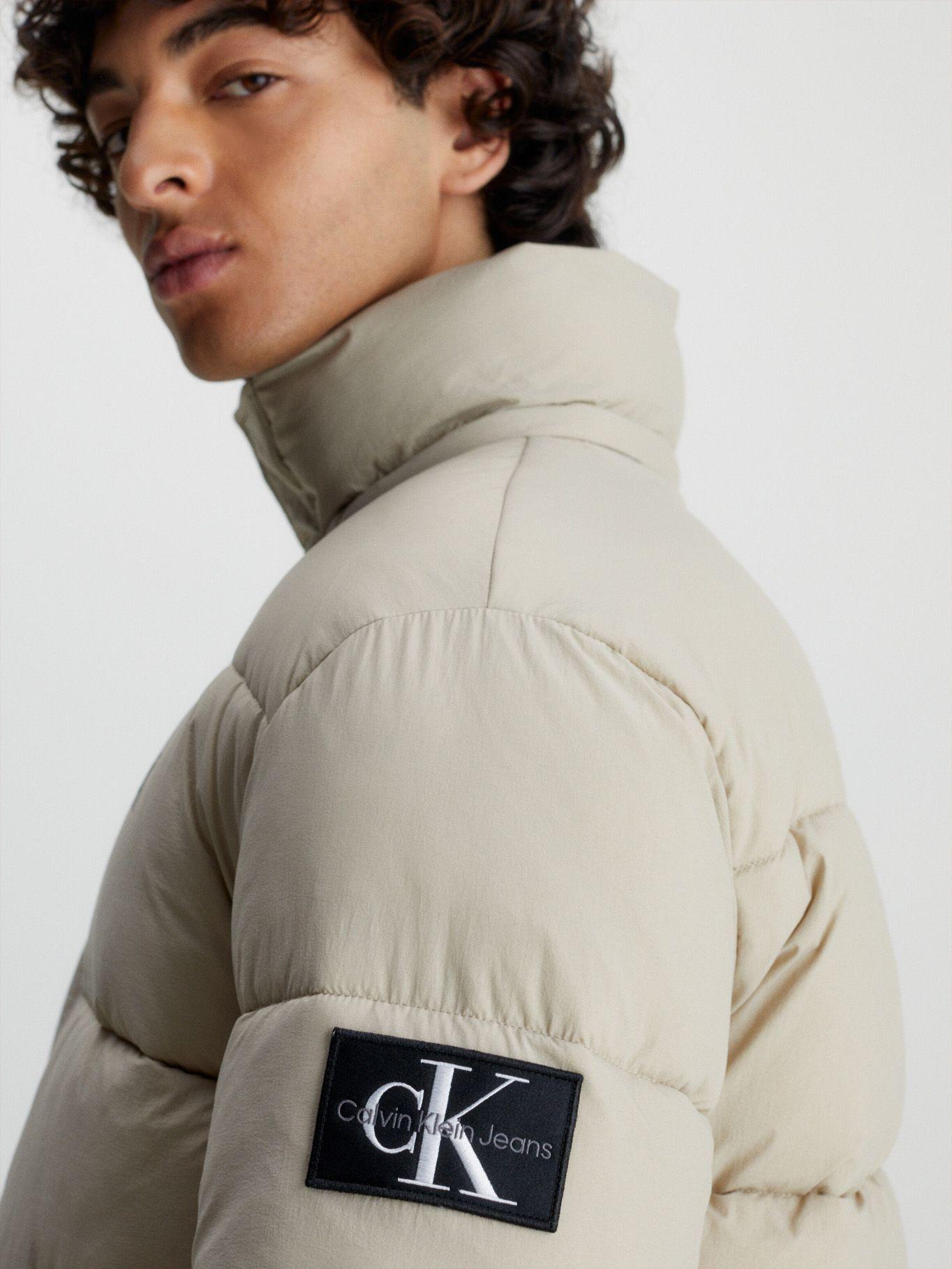 Parka Essentials Non Down Beige Calvin Klein-3
