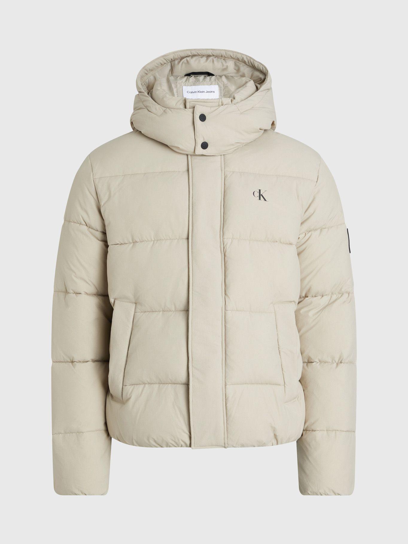 Parka Essentials Non Down Beige Calvin Klein-4