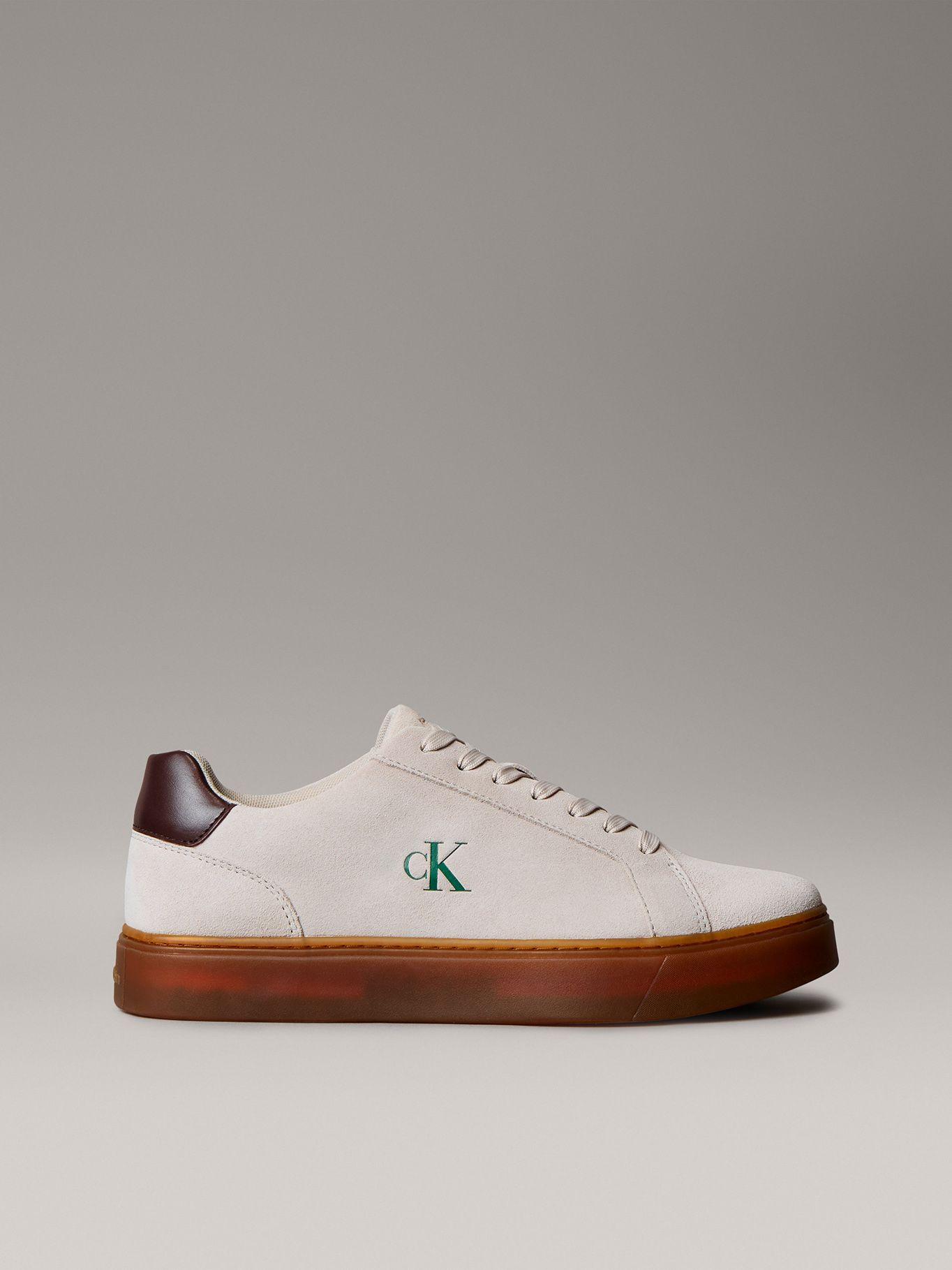 Zapatillas Suela Gruesa Beige Calvin Klein Hombre-4