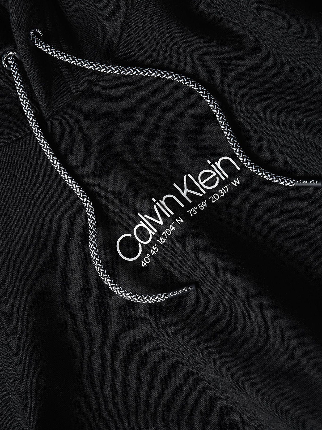 Hoodie Coordinates Negro Calvin Klein-1