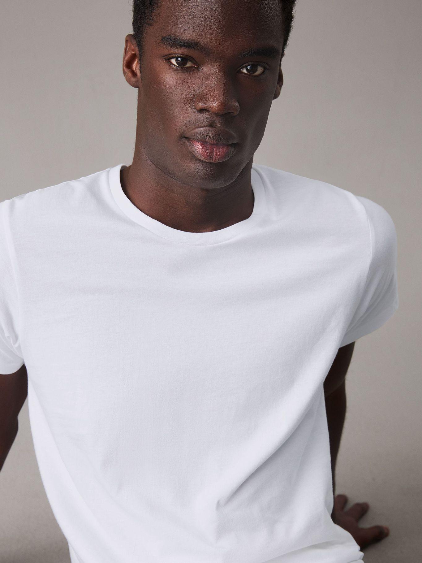 Pack de 3 Camisetas Cotton Classics Blanco Calvin Klein-4