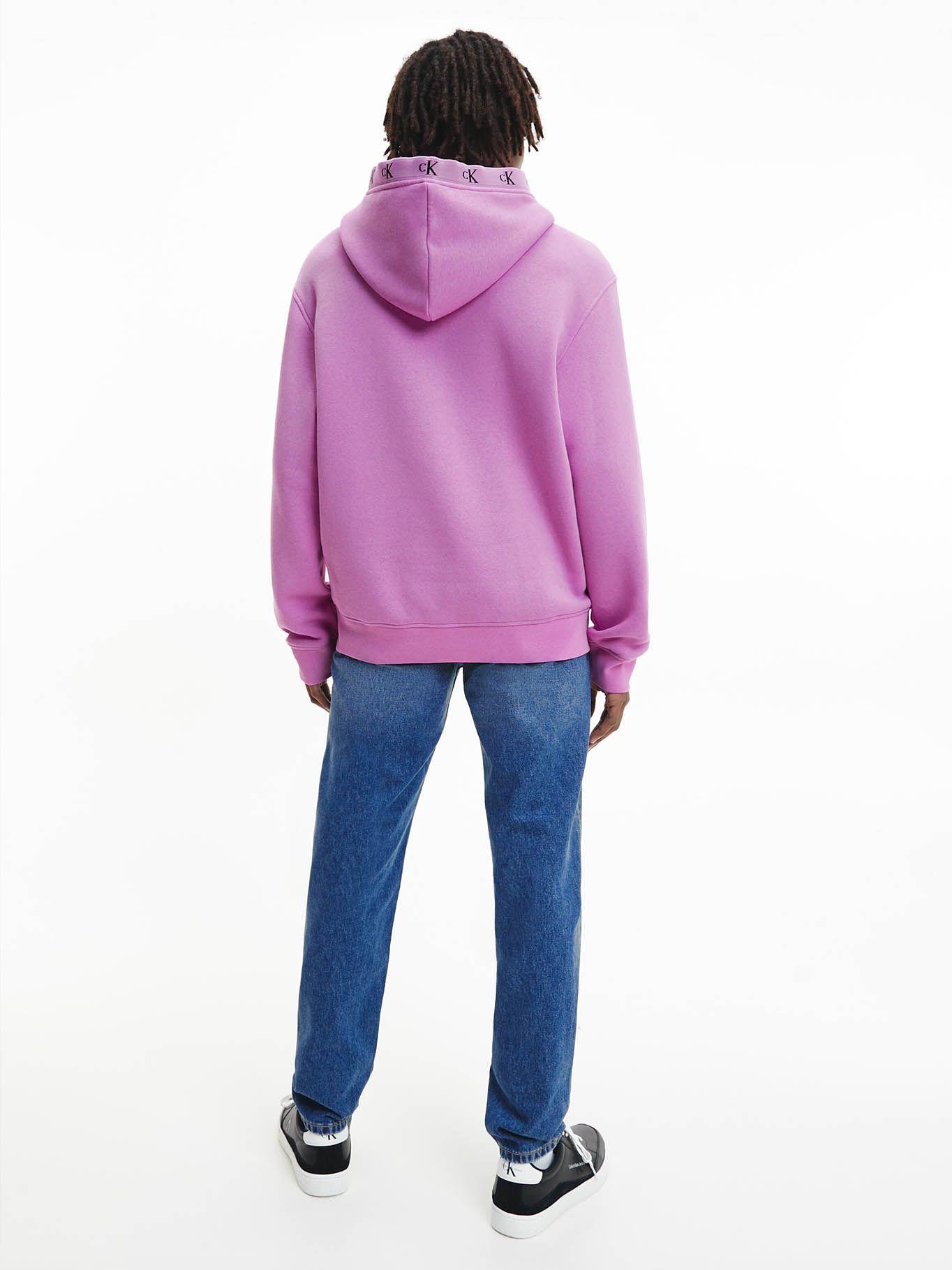 Sudadera relaxed con capucha y logo Violeta Calvin Klein-2