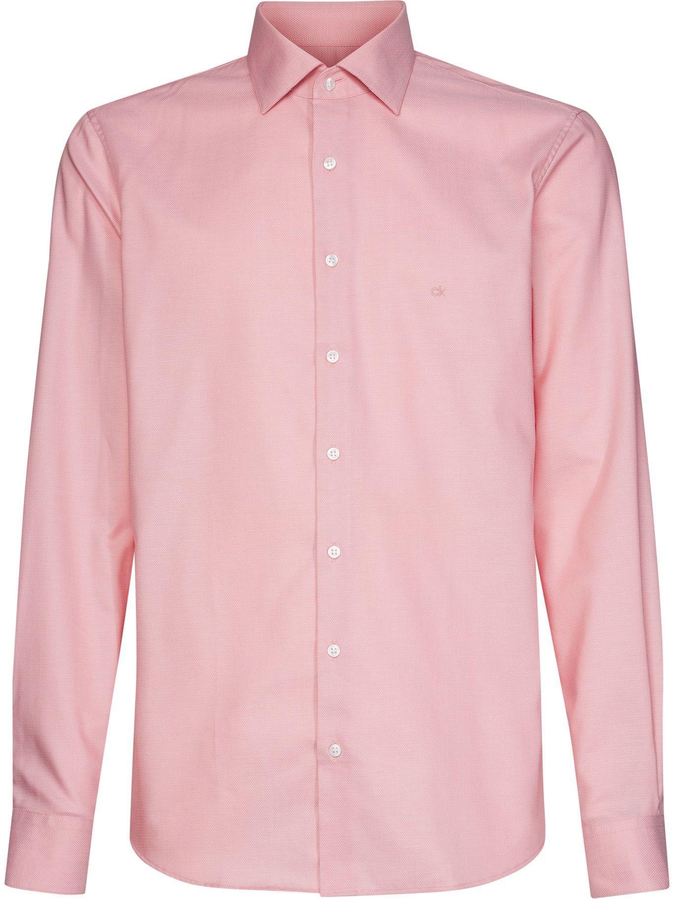 Camisa Structure Rosado Calvin Klein-0