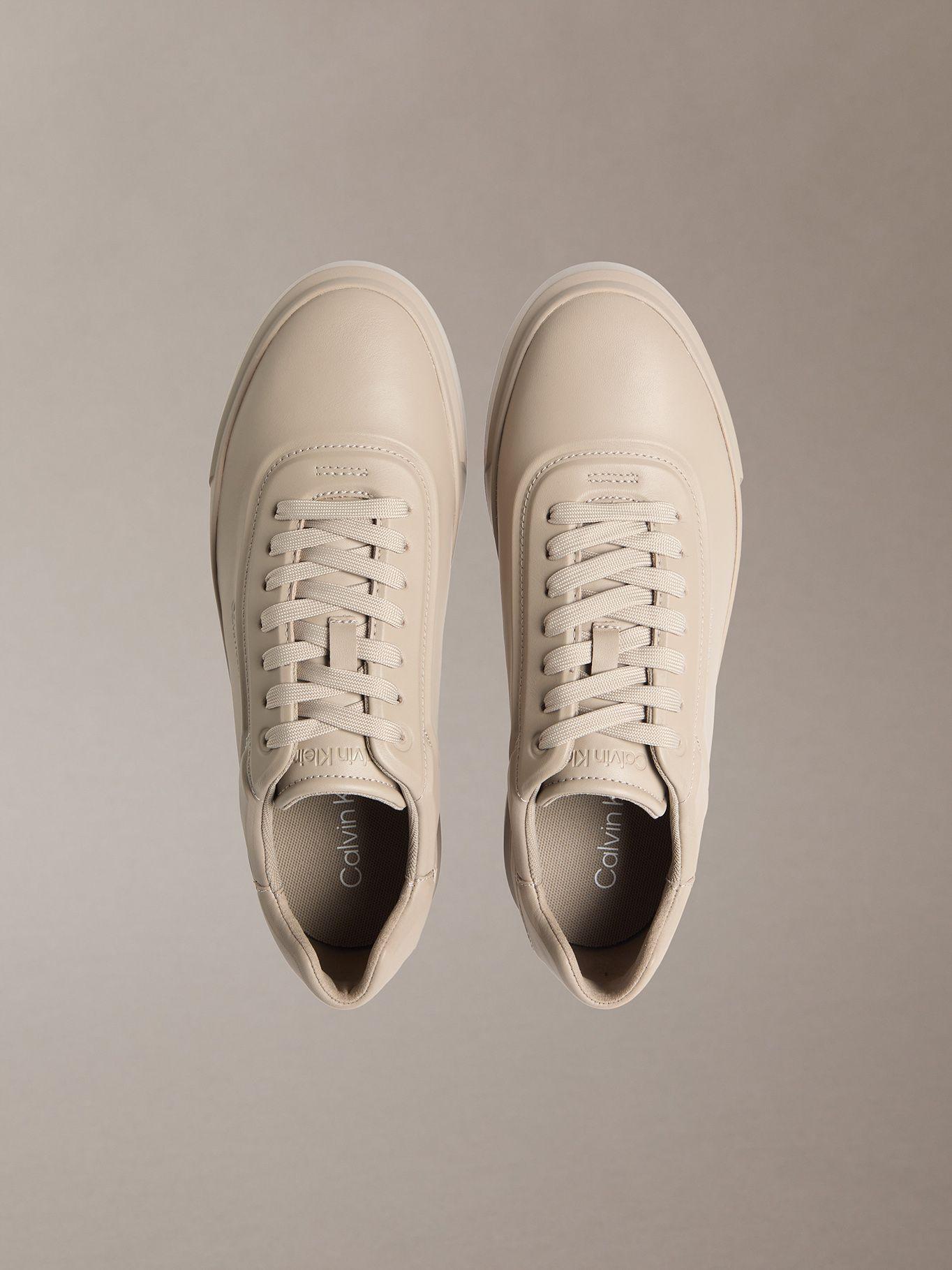 Zapatillas Oxford Basket Beige Calvin Klein Hombre-2