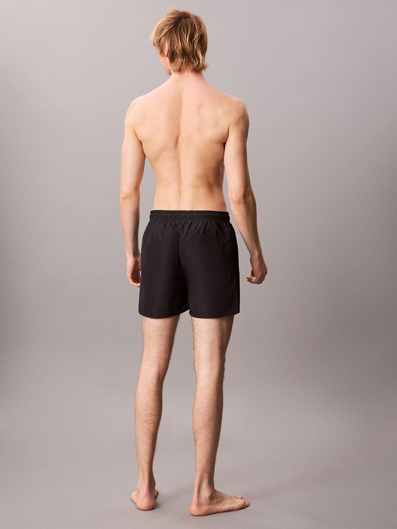 Traje de Baño Largo Ck Monogram Negro Calvin Klein-1