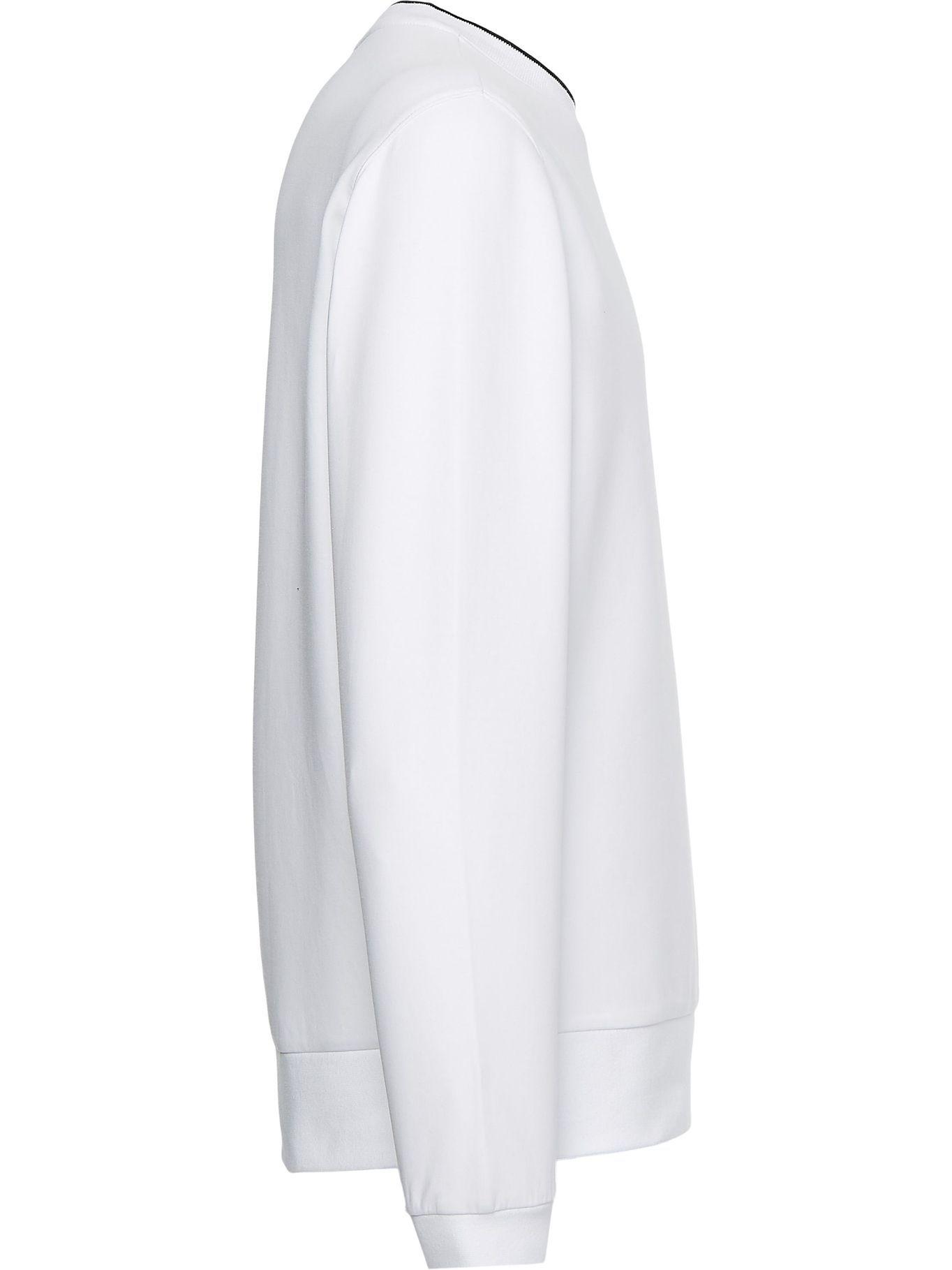 Polerón Center Logo Blanco Calvin Klein-2