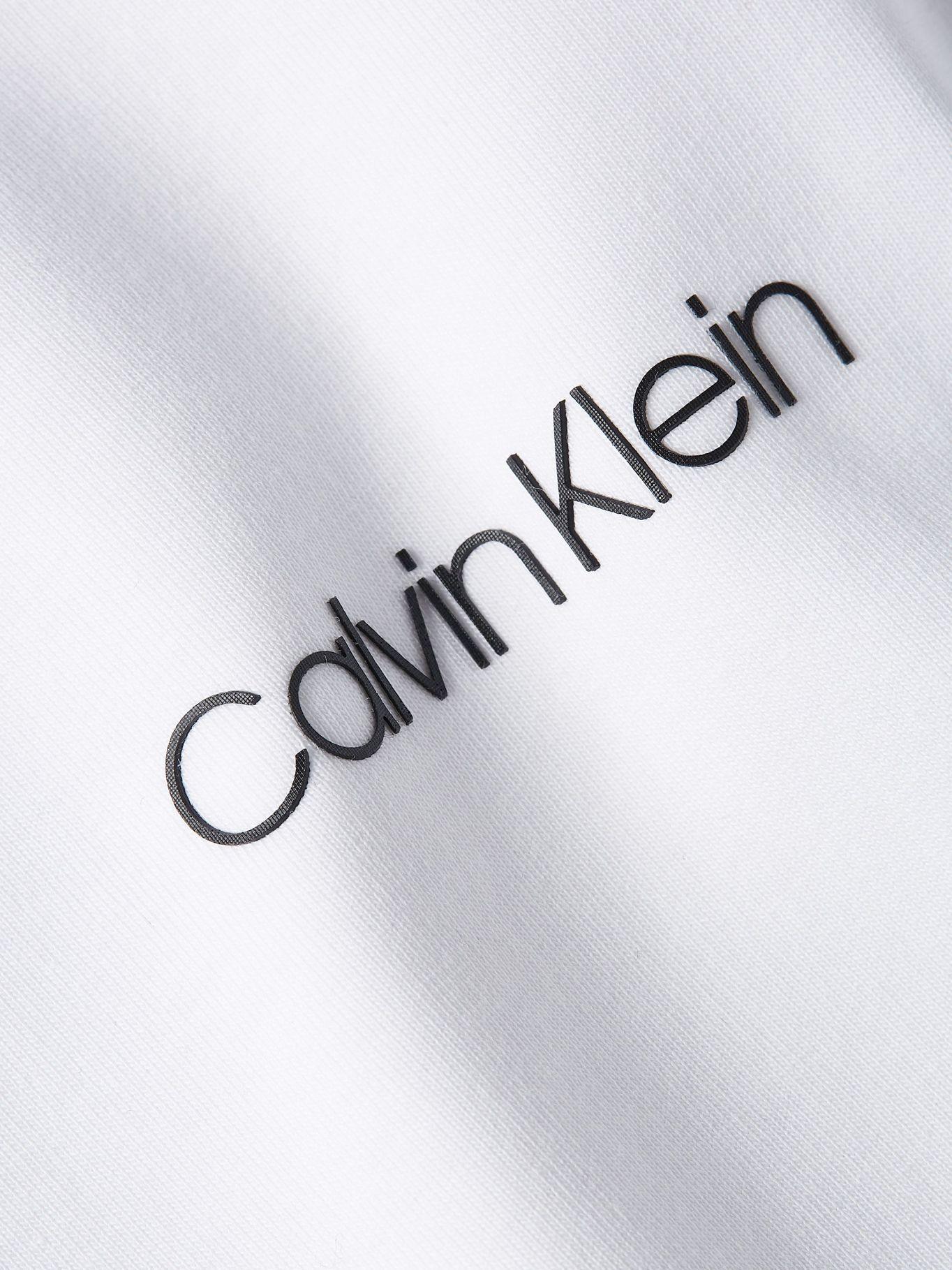 Polerón Center Logo Blanco Calvin Klein-1